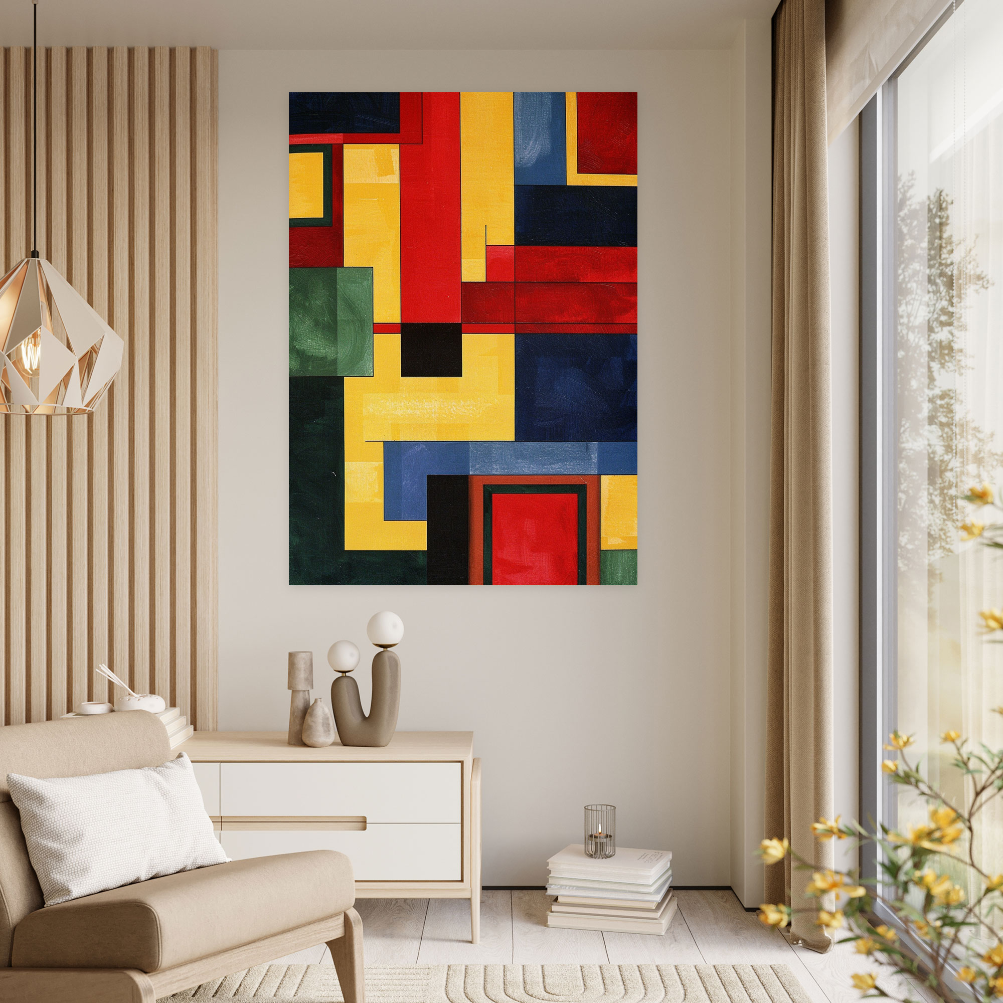 Suprematism Wall Art - Suprematism, Canvas Wall Art, Home Decoration, Wall Decoration