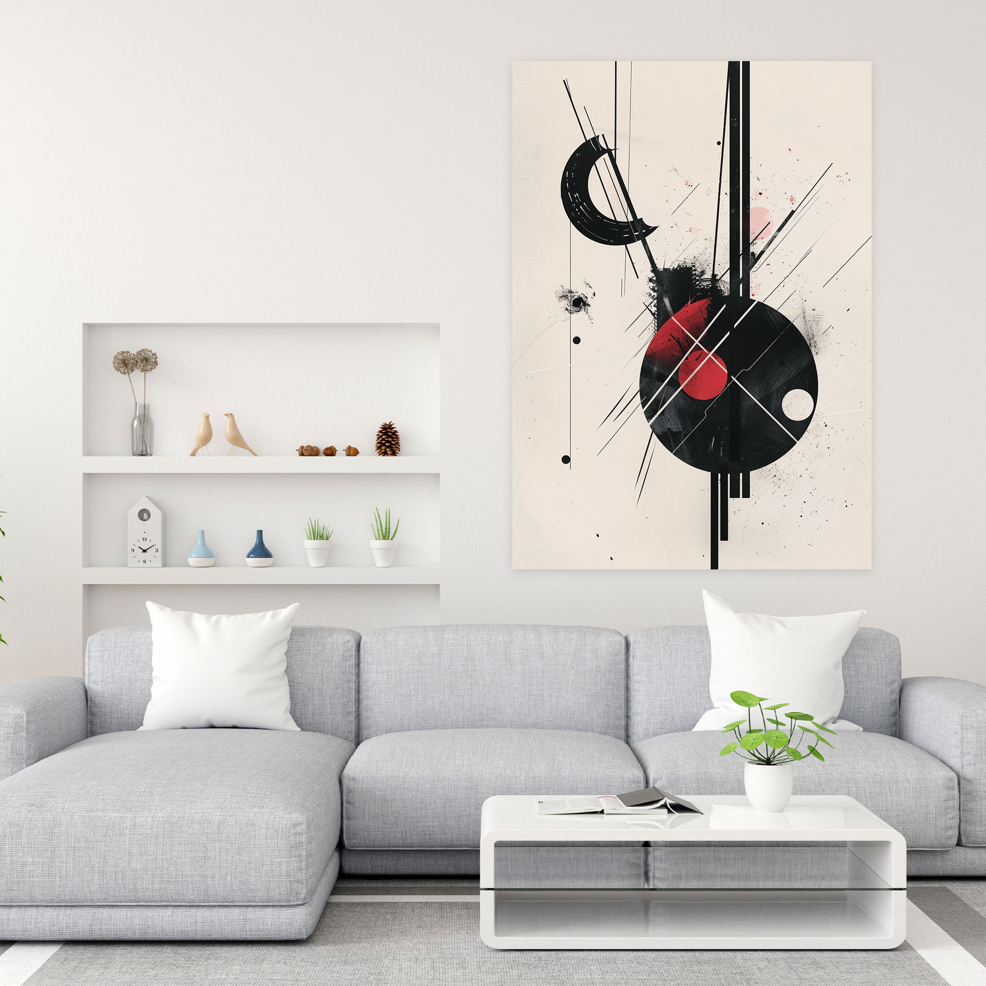 Suprematism Dynamic Canvas Print - Suprematism, Wall Decoration, Canvas Print, Suprematism