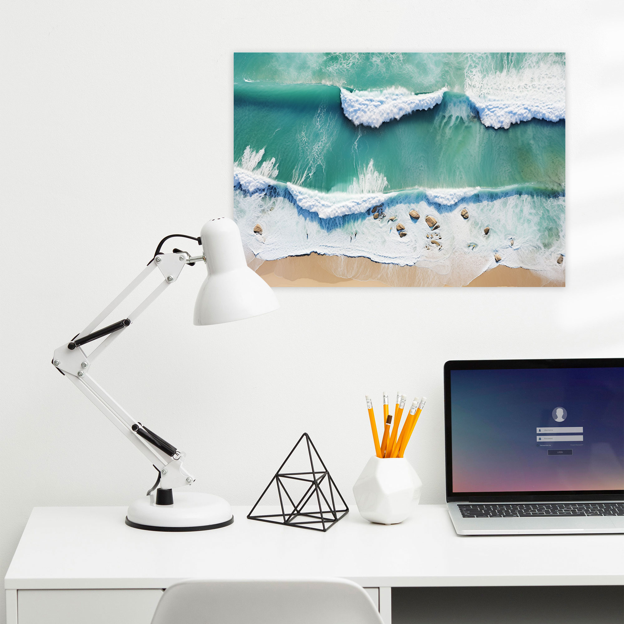 Breathtaking Surf Canvas Print - Surf, Surf, Wall Decoration, Wall Art