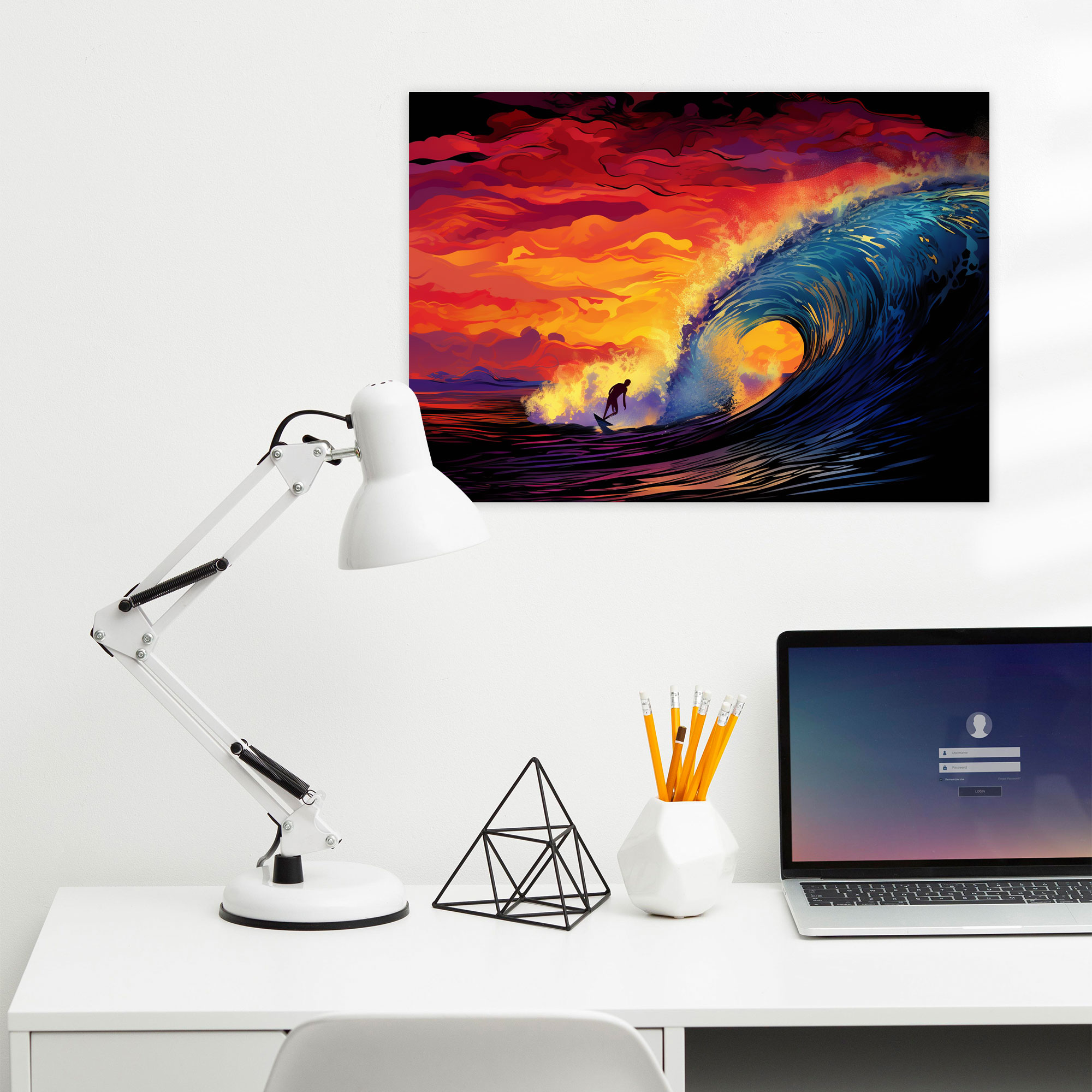 Surf Canvas Print - Surf, Surf Canvas Print, Surfer, Canvas Wall Art