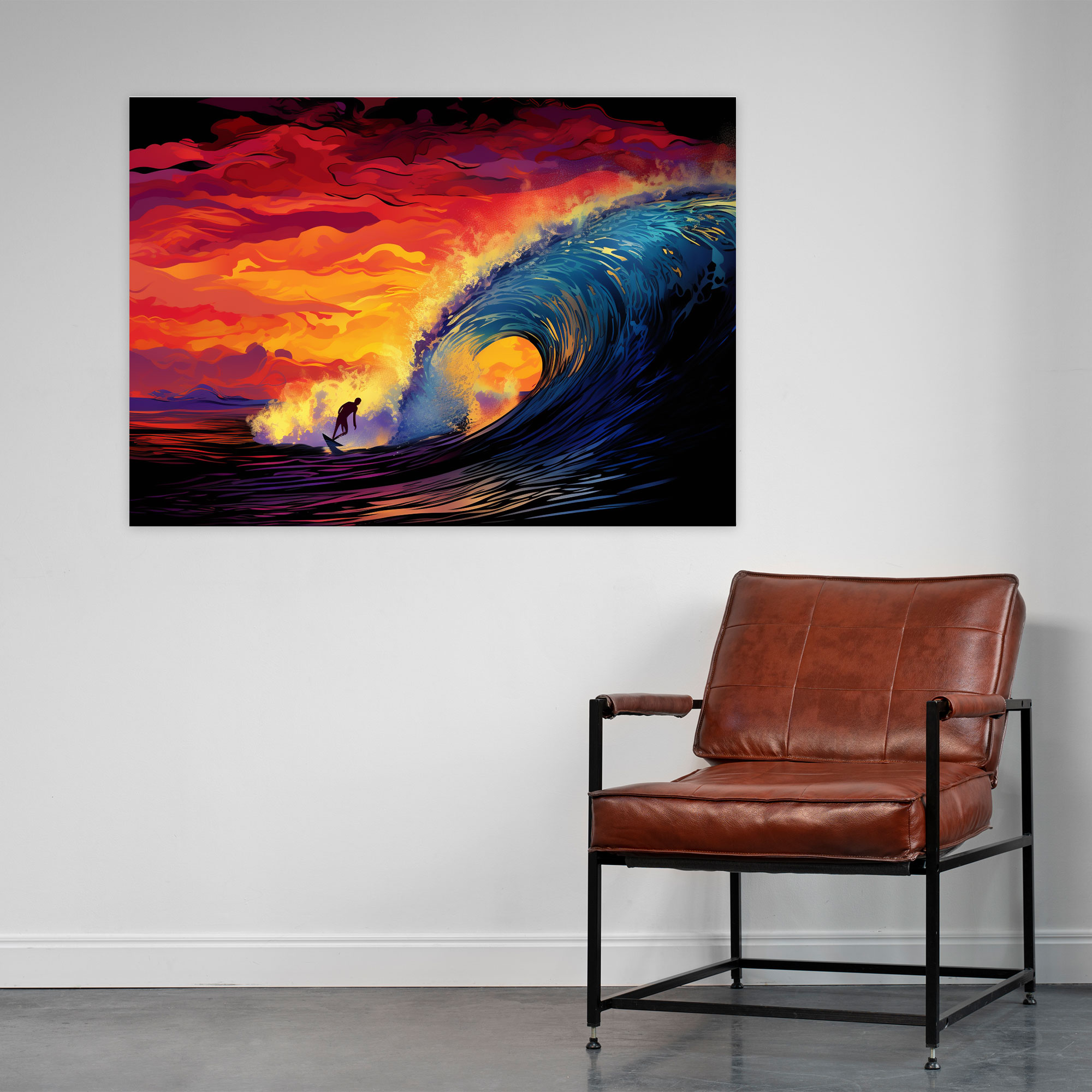 Surf Canvas Print - Surf, Surf Canvas Print, Surfer, Canvas Wall Art