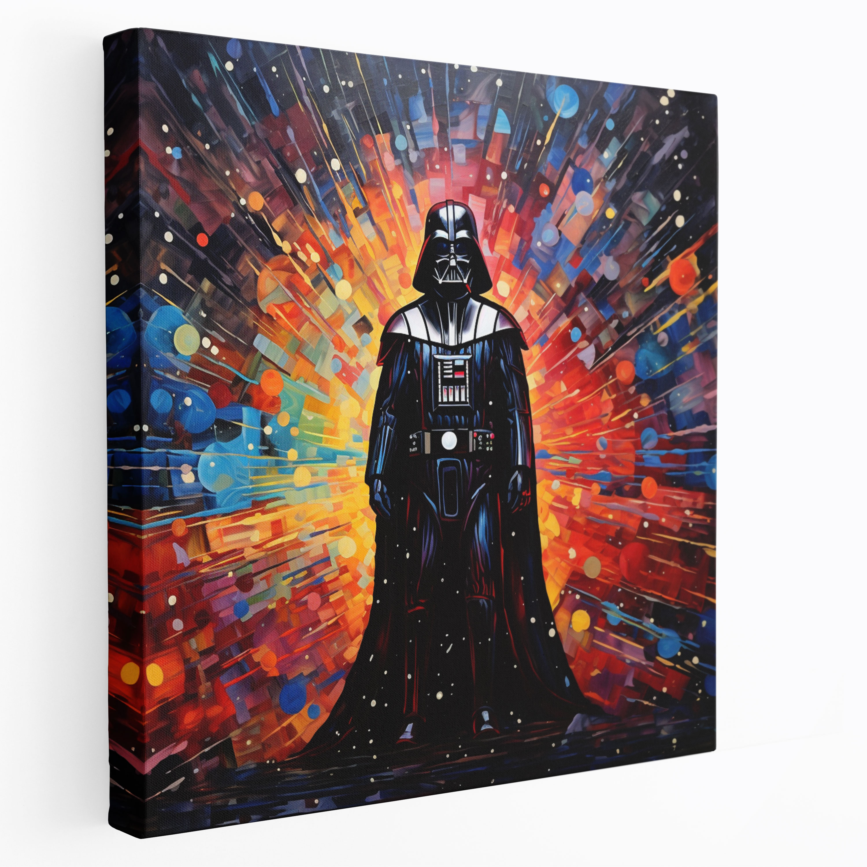 Star Wars Canvas Print - Abstract Darth Vader Galaxy - Star Wars, Wall Decoration, Wall Art, Canvas Print