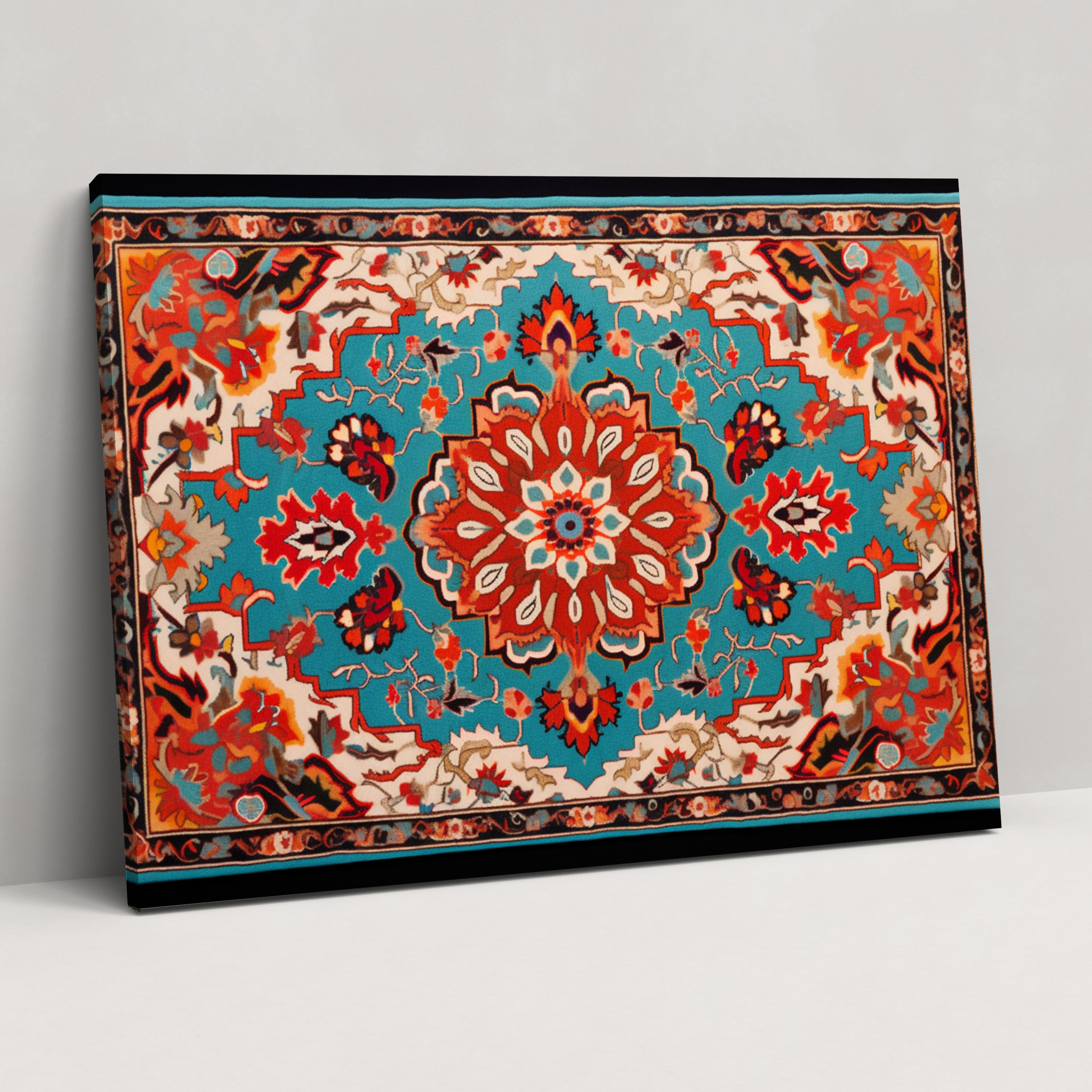 Turkish Carpet Pattern Wall Decoration - Turkish Carpet, Wall Art, Warmth, Home Decoration