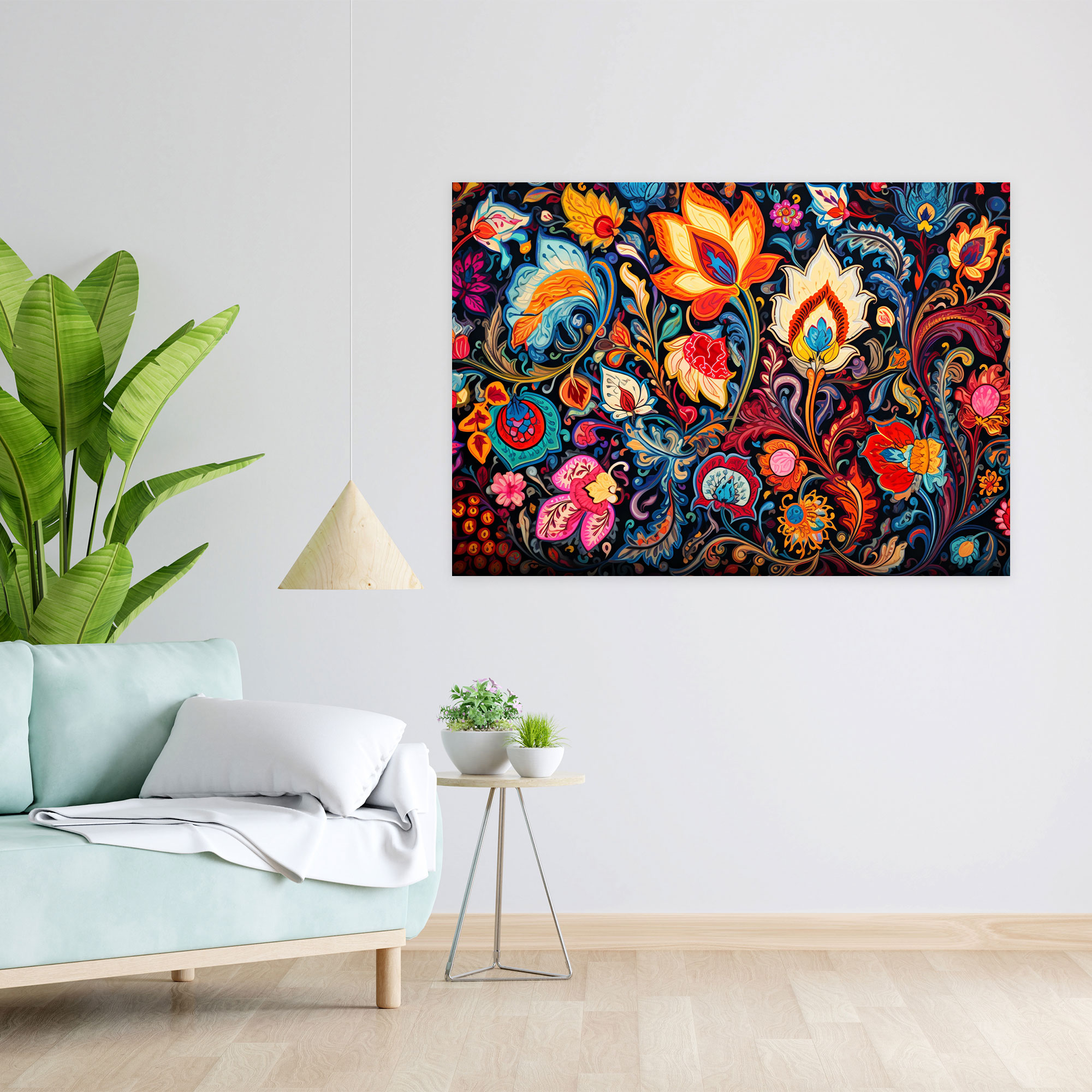 Turkish Carpet Pattern Motifs Canvas Print - Turkish Carpet, Canvas, Canvas Print, Turkish Carpet Pattern