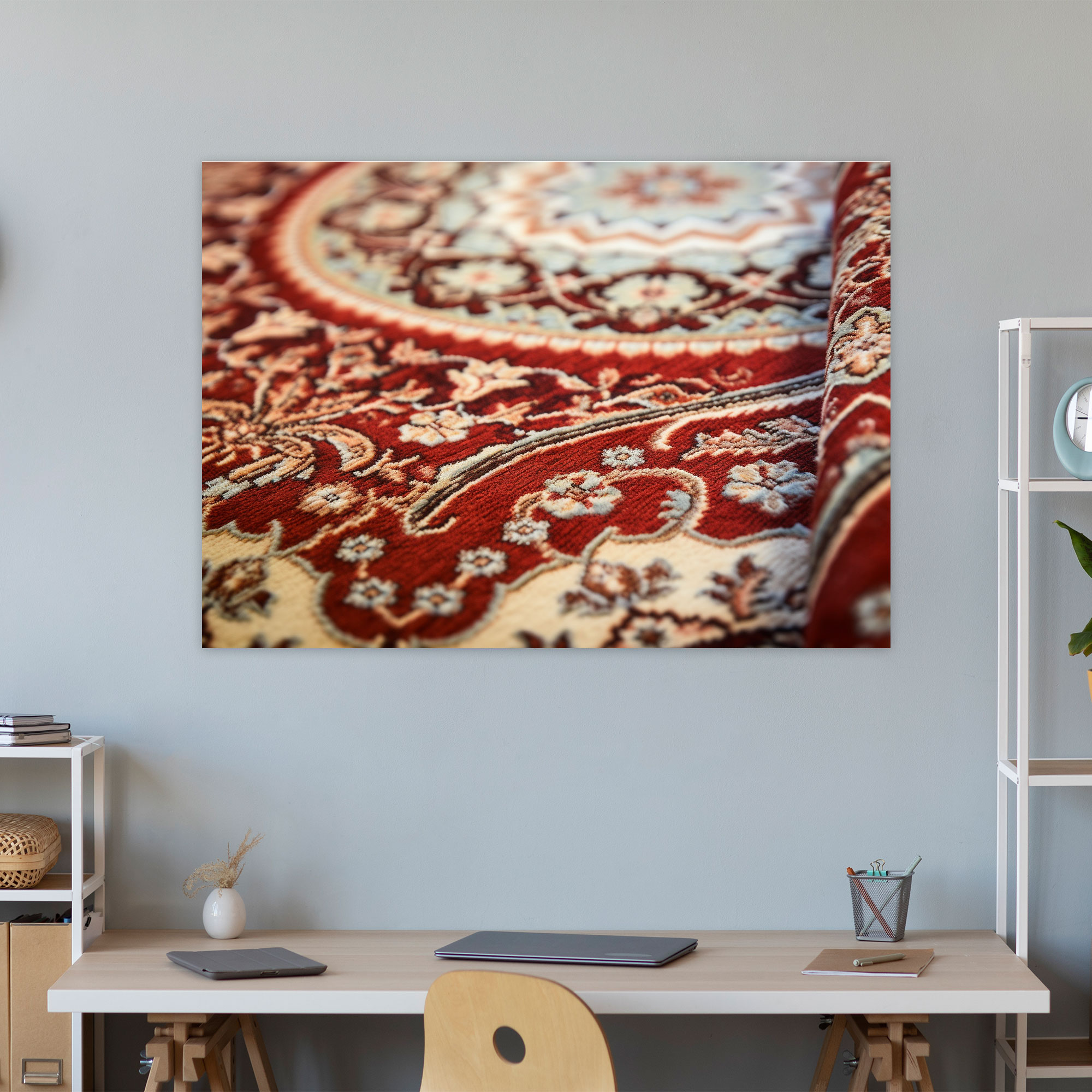 Turkish Carpet Pattern Canvas Print - Turkish Carpet, Canvas Print, Craftsmanship, Canvas