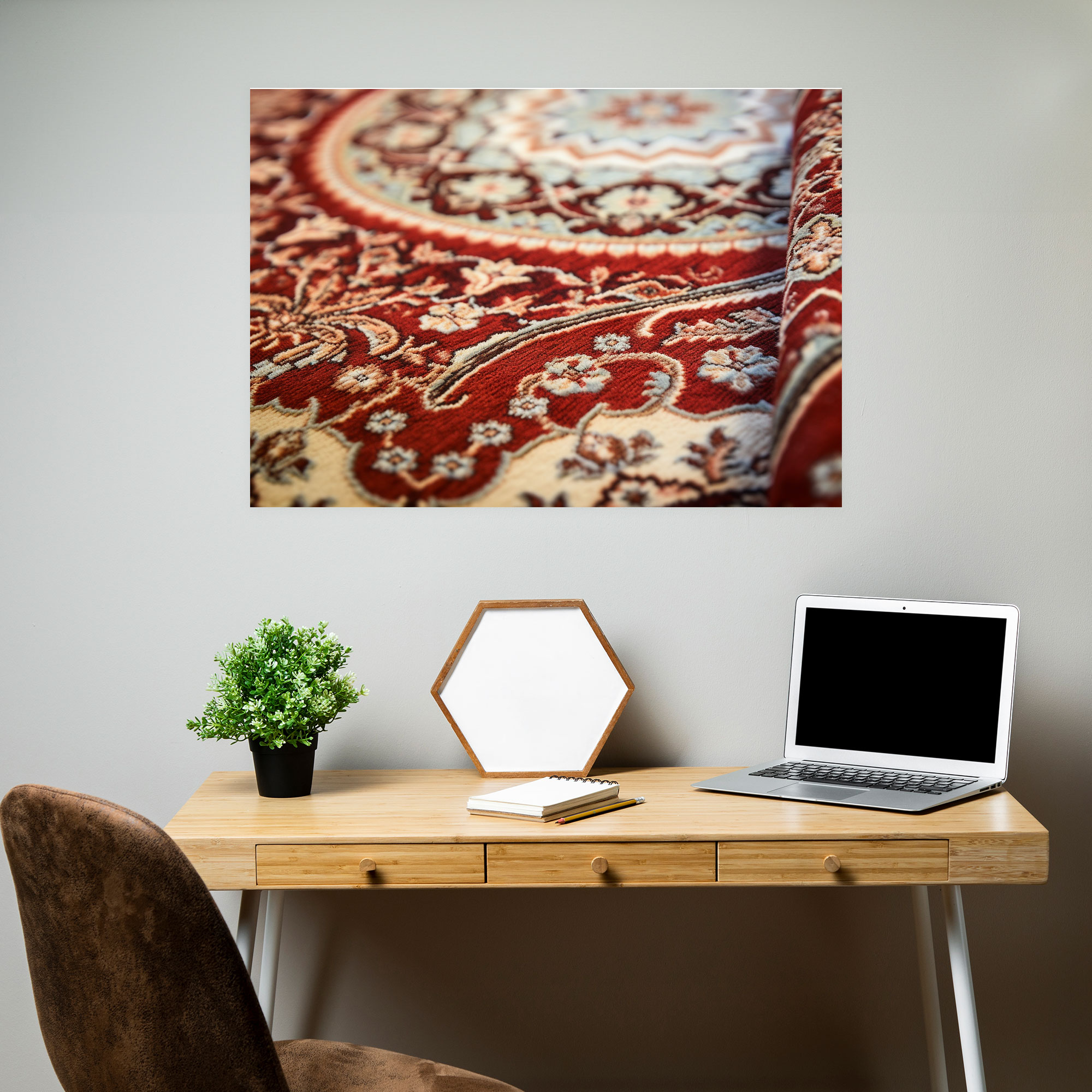 Turkish Carpet Pattern Canvas Print - Turkish Carpet, Canvas Print, Craftsmanship, Canvas