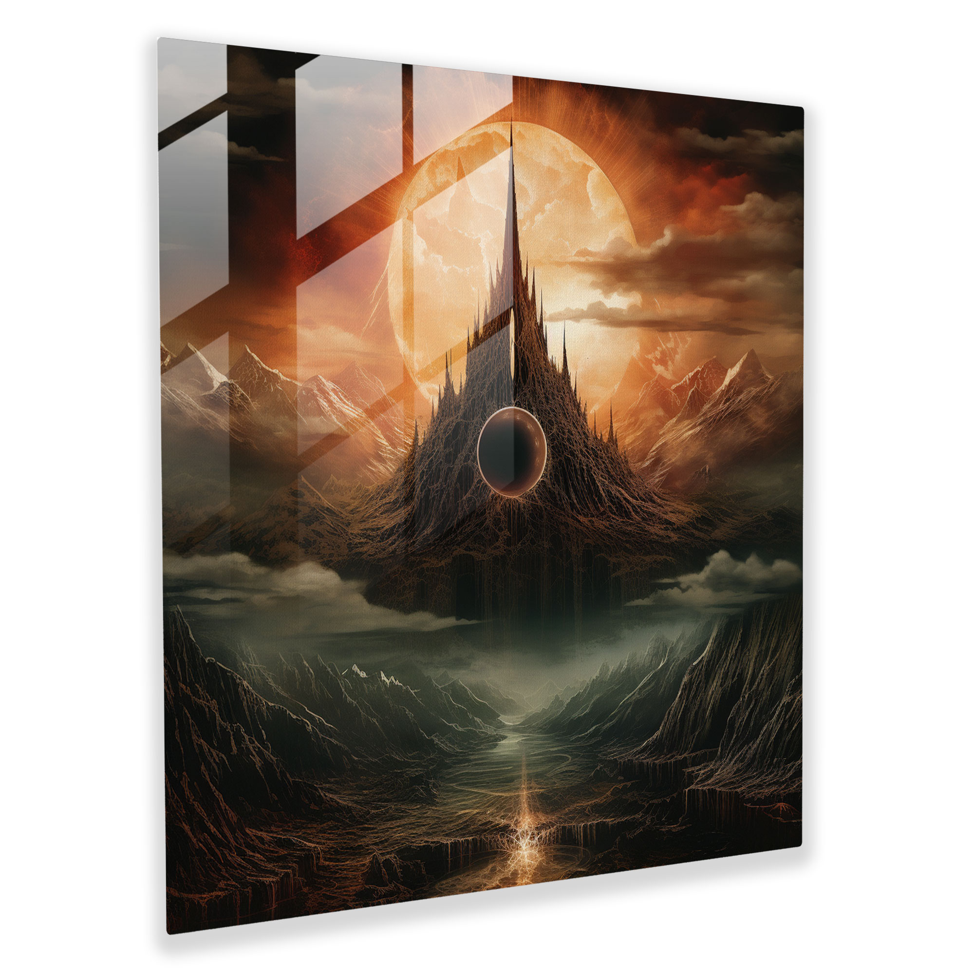 The Lord Of The Rings Glass Print - The Lord Of The Rings, Glass Print, Mystery, Home Decoration