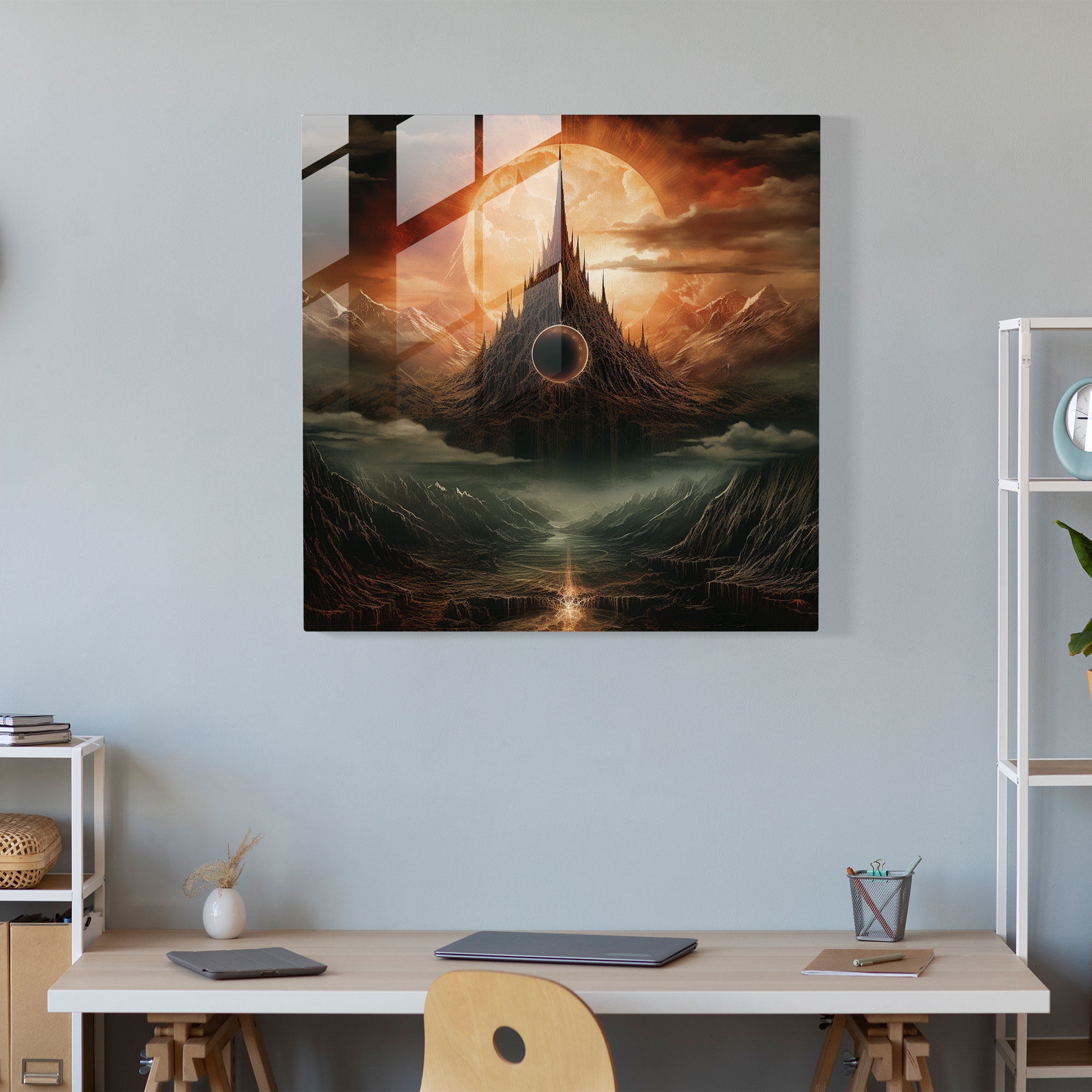 The Lord Of The Rings Glass Print - The Lord Of The Rings, Glass Print, Mystery, Home Decoration