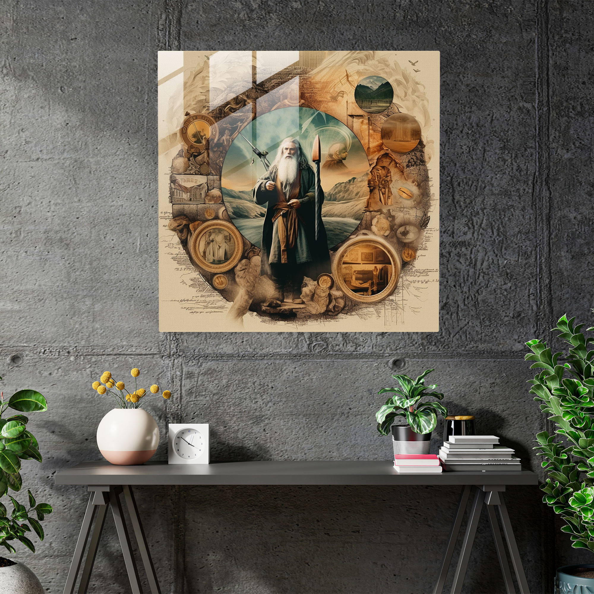 The Lord Of The Rings Glass Print - The Lord Of The Rings, Glass Wall Art, Modern Art, Glass Print