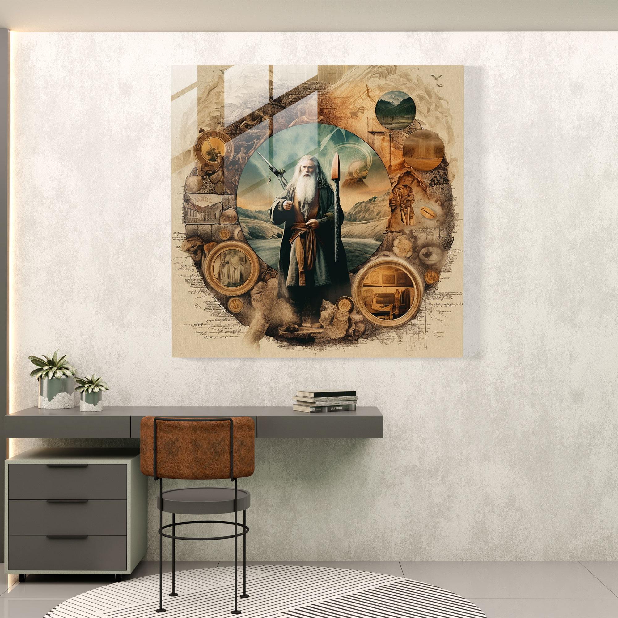 The Lord Of The Rings Glass Print - The Lord Of The Rings, Glass Wall Art, Modern Art, Glass Print