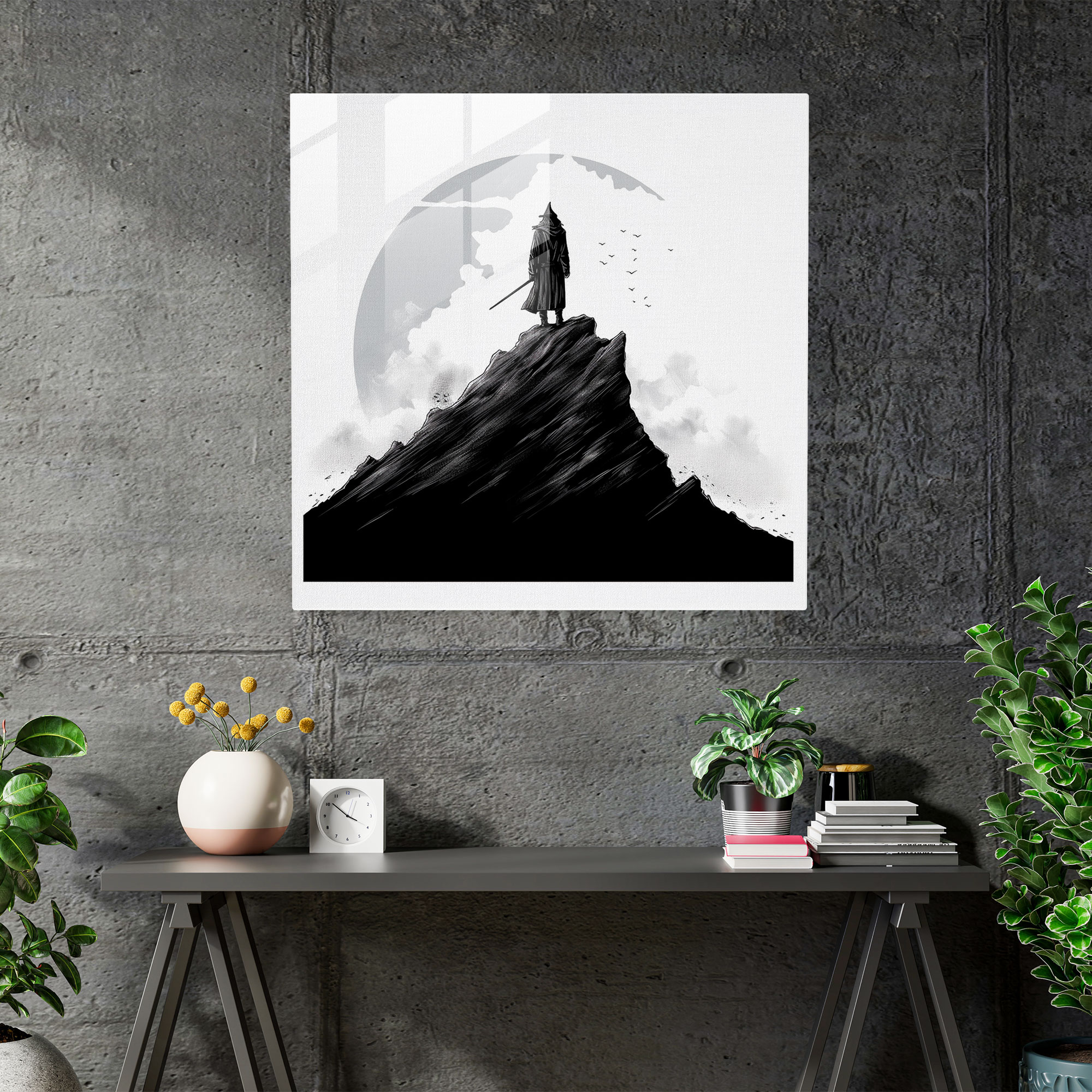 The Lord Of The Rings Glass Print - Gandalf's Wisdom - The Lord Of The Rings, The Lord Of The Rings, Wisdom, Glass Print