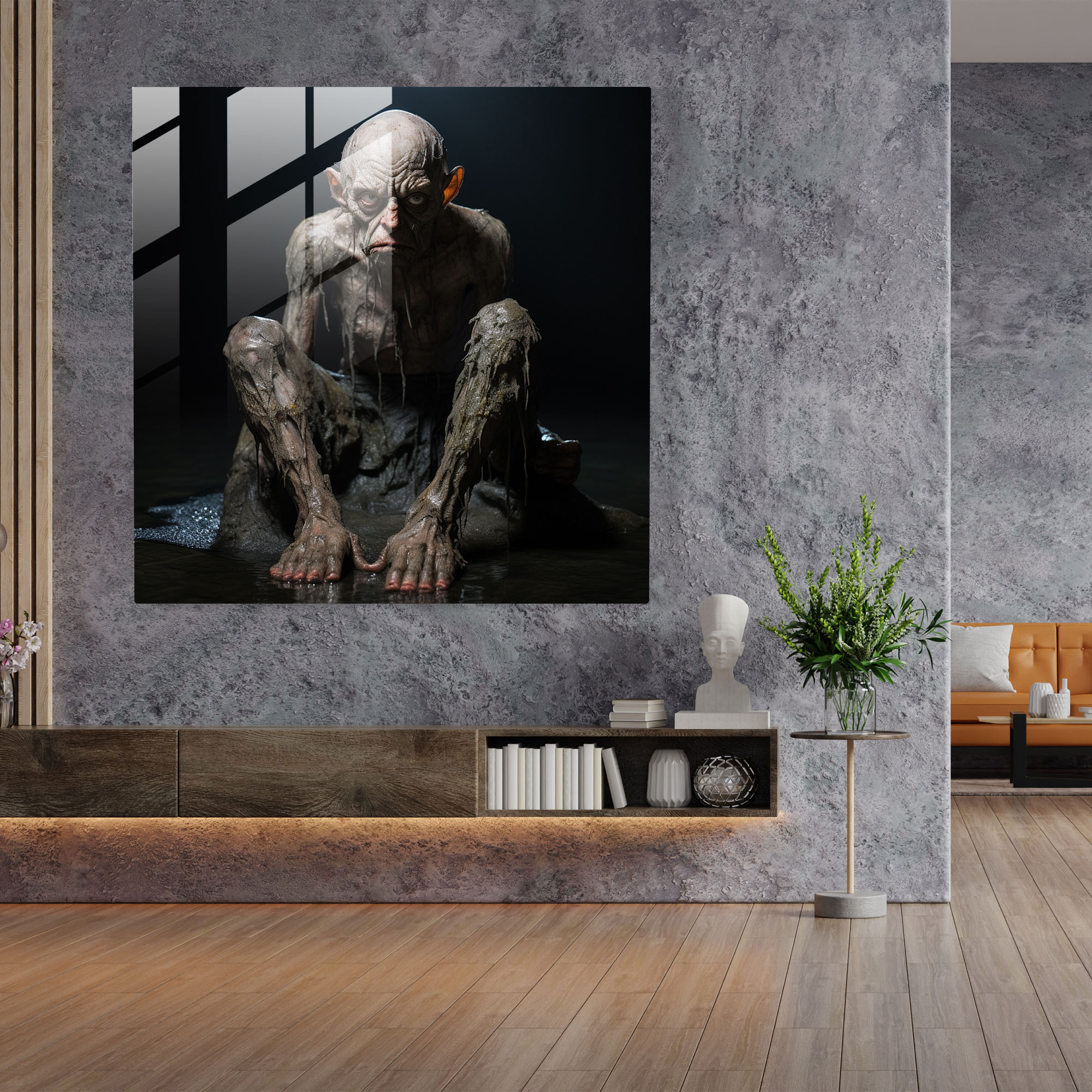 The Lord Of The Rings Glass Print - The Lord Of The Rings, Glass Wall Art, Wall Decoration, The Lord Of The Rings