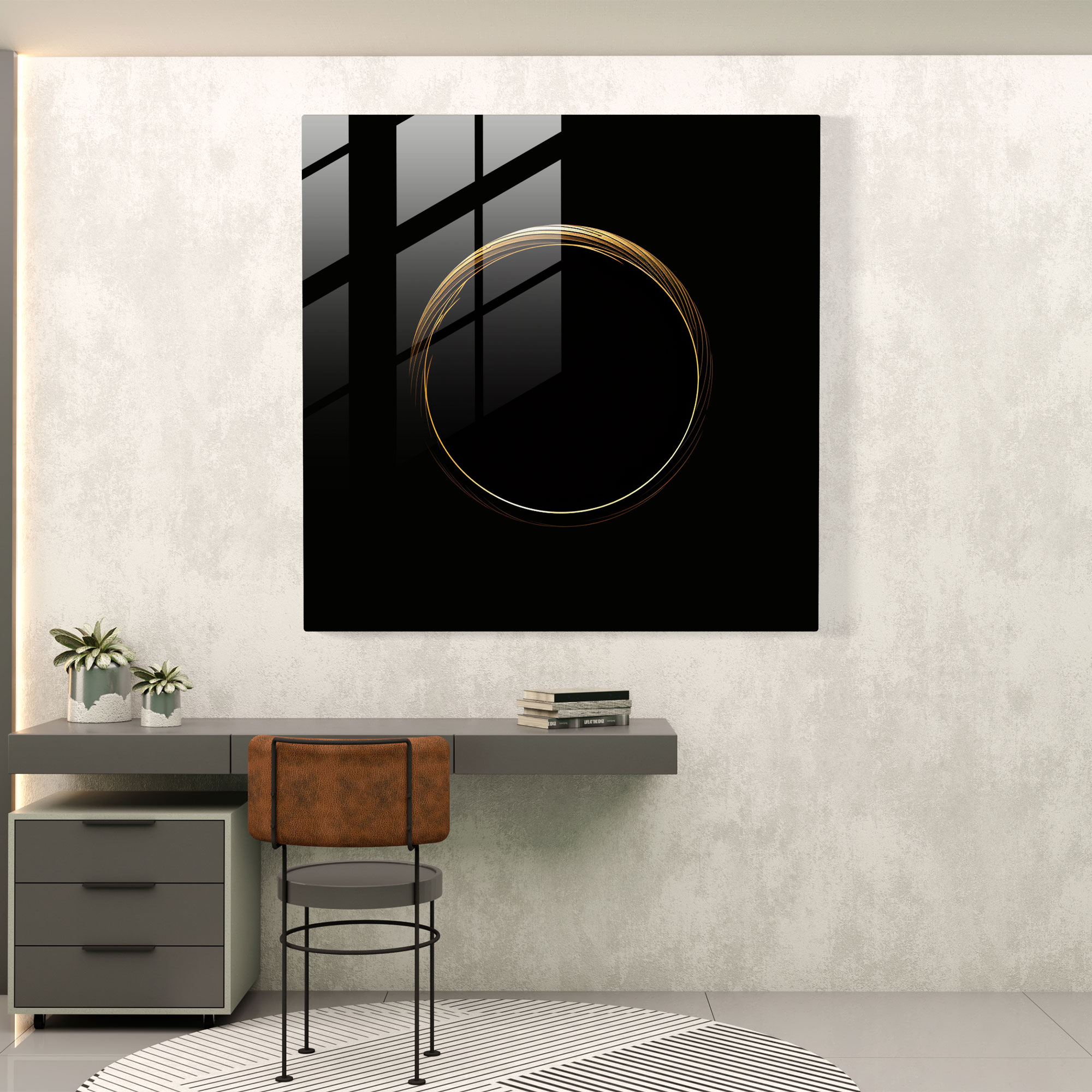 The Lord Of The Rings Glass Wall Art - Minimalist Art - The Lord Of The Rings, Silhouette, Glass Wall Art, Glass Art