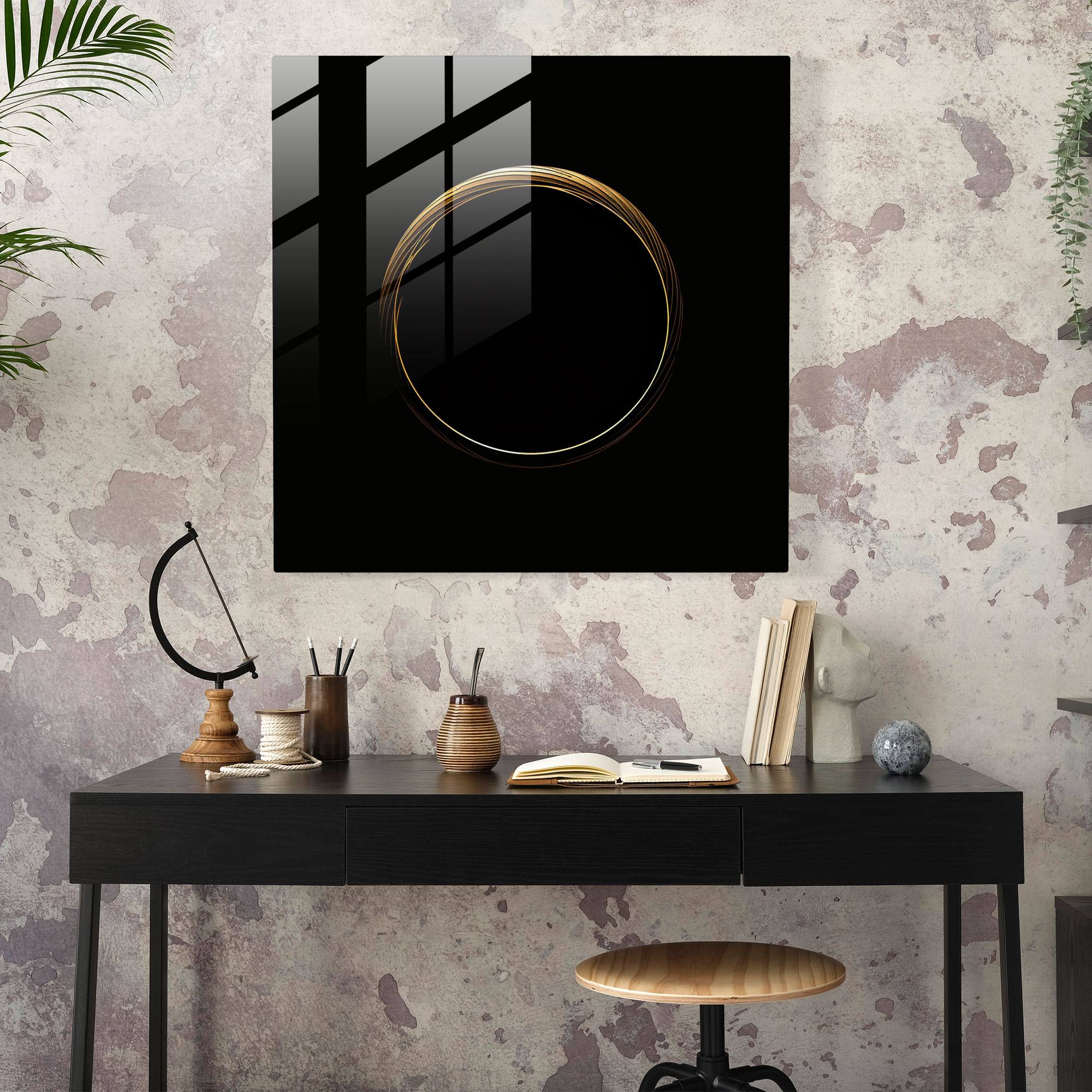 The Lord Of The Rings Glass Wall Art - Minimalist Art - The Lord Of The Rings, Silhouette, Glass Wall Art, Glass Art