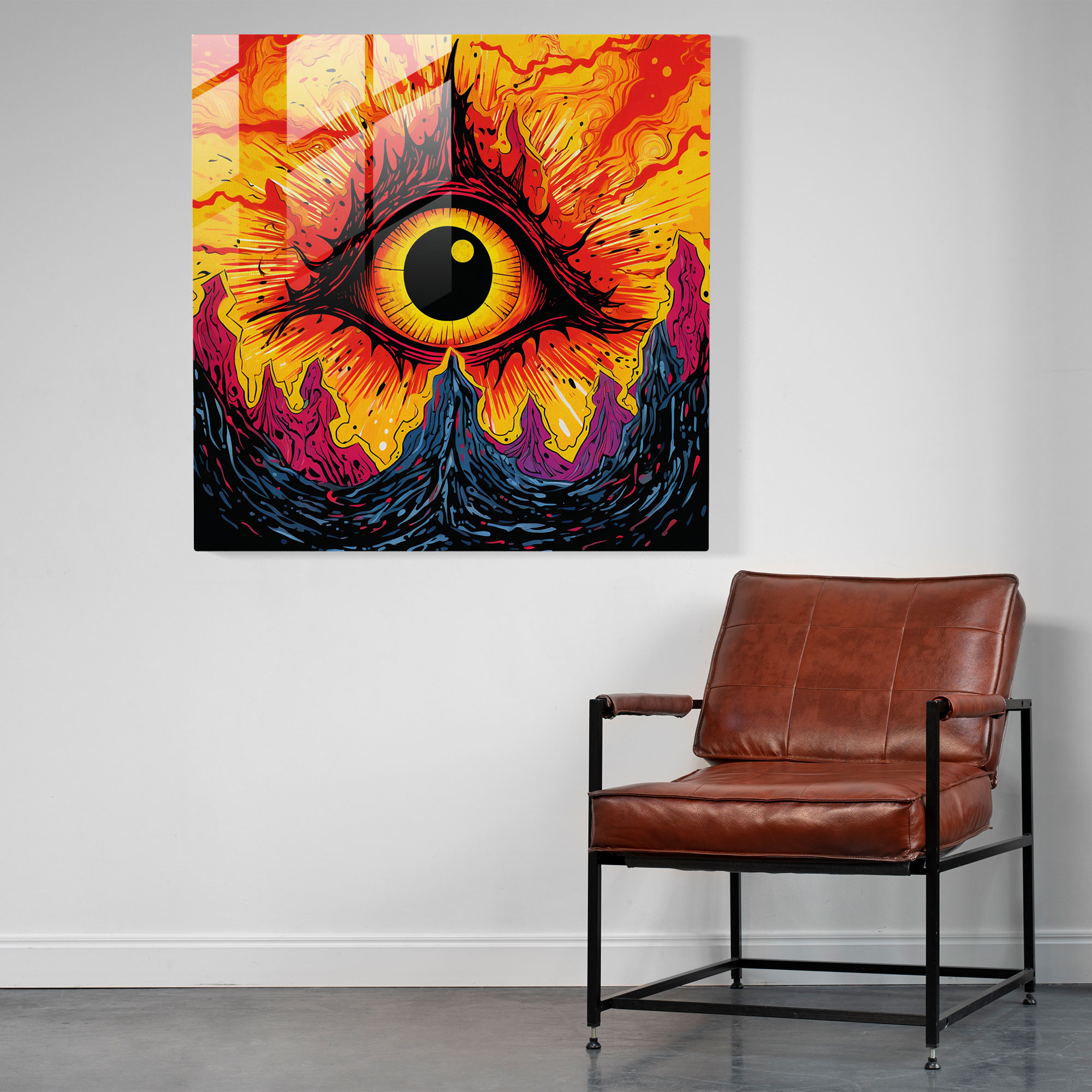 The Lord Of The Rings Glass Print - The Lord Of The Rings, Home Decoration, Wall Decoration, Glass Art