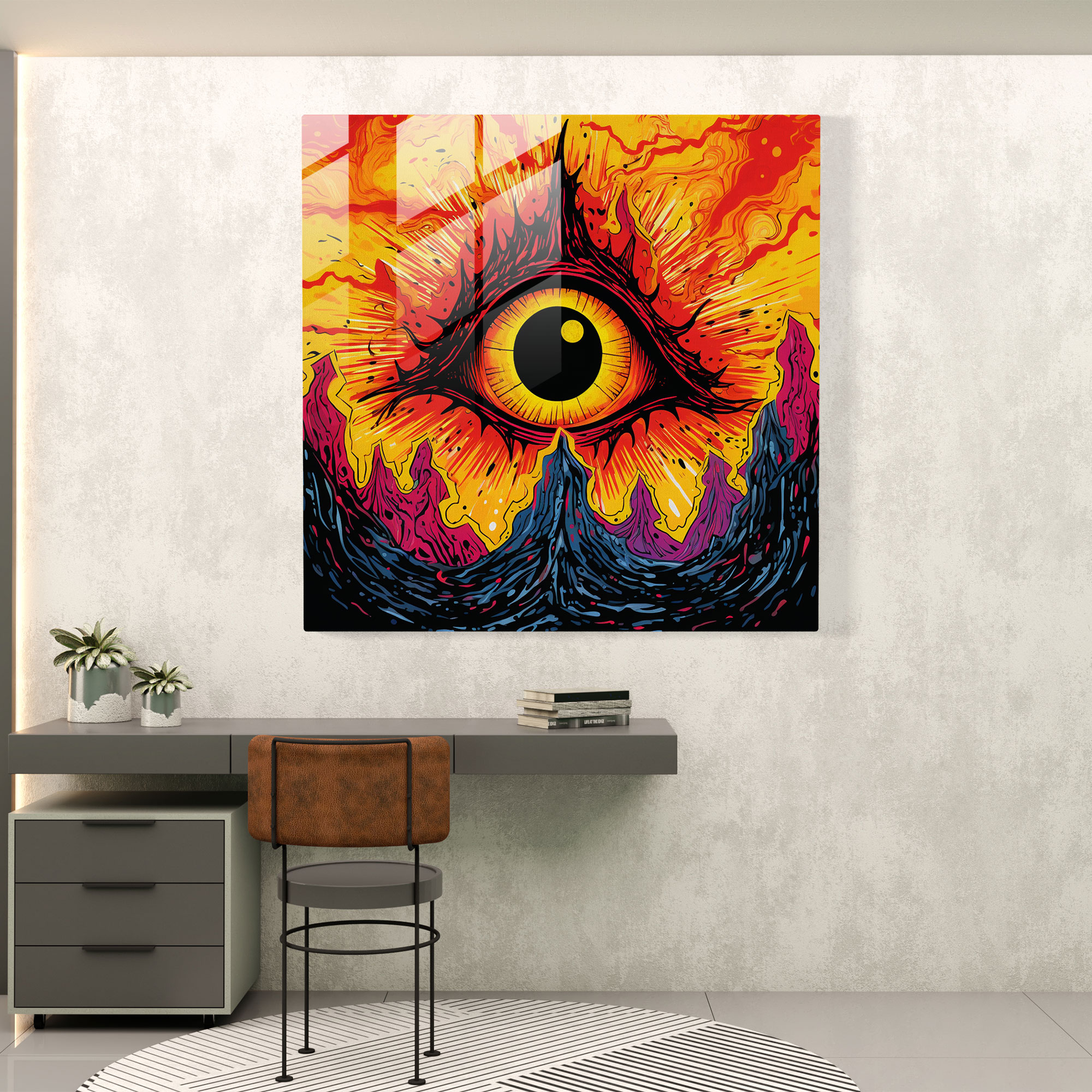 The Lord Of The Rings Glass Print - The Lord Of The Rings, Home Decoration, Wall Decoration, Glass Art