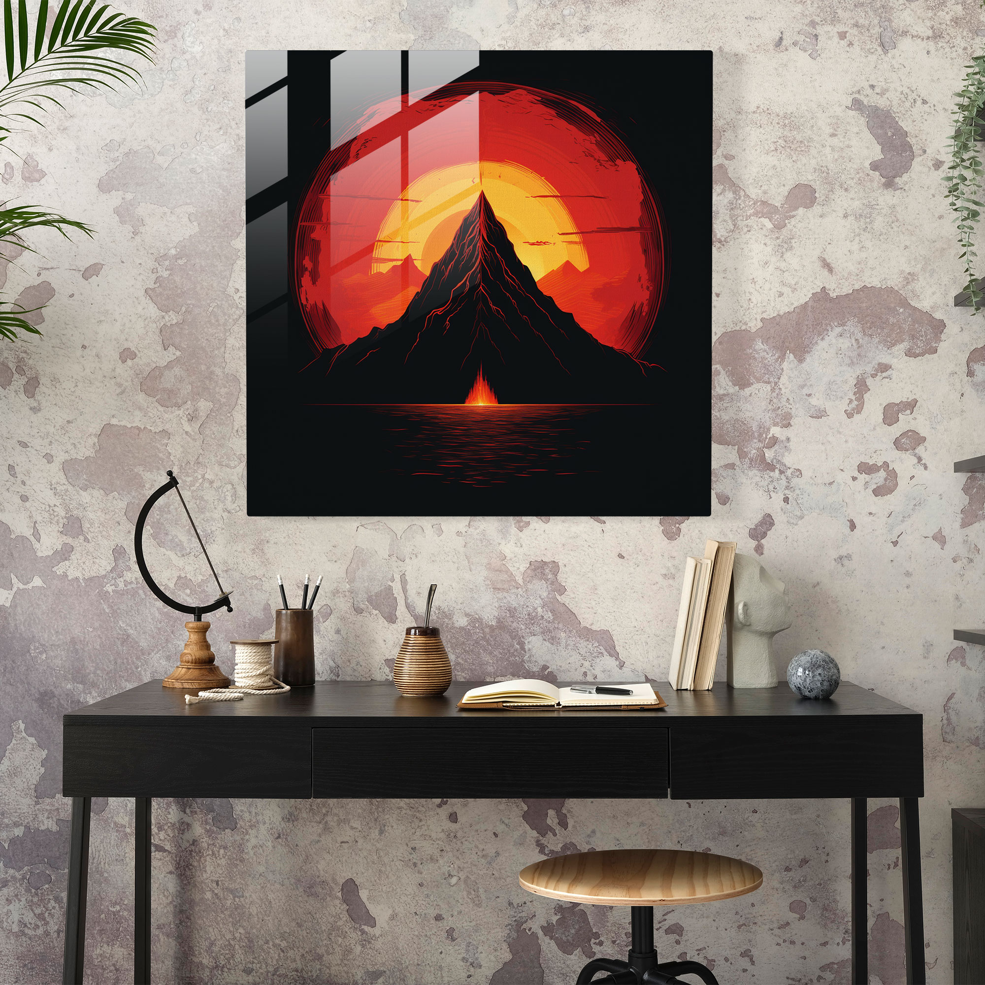 The Lord Of The Rings Glass Print - The Lord Of The Rings, Home Decoration, Modern Art, The Lord Of The Rings
