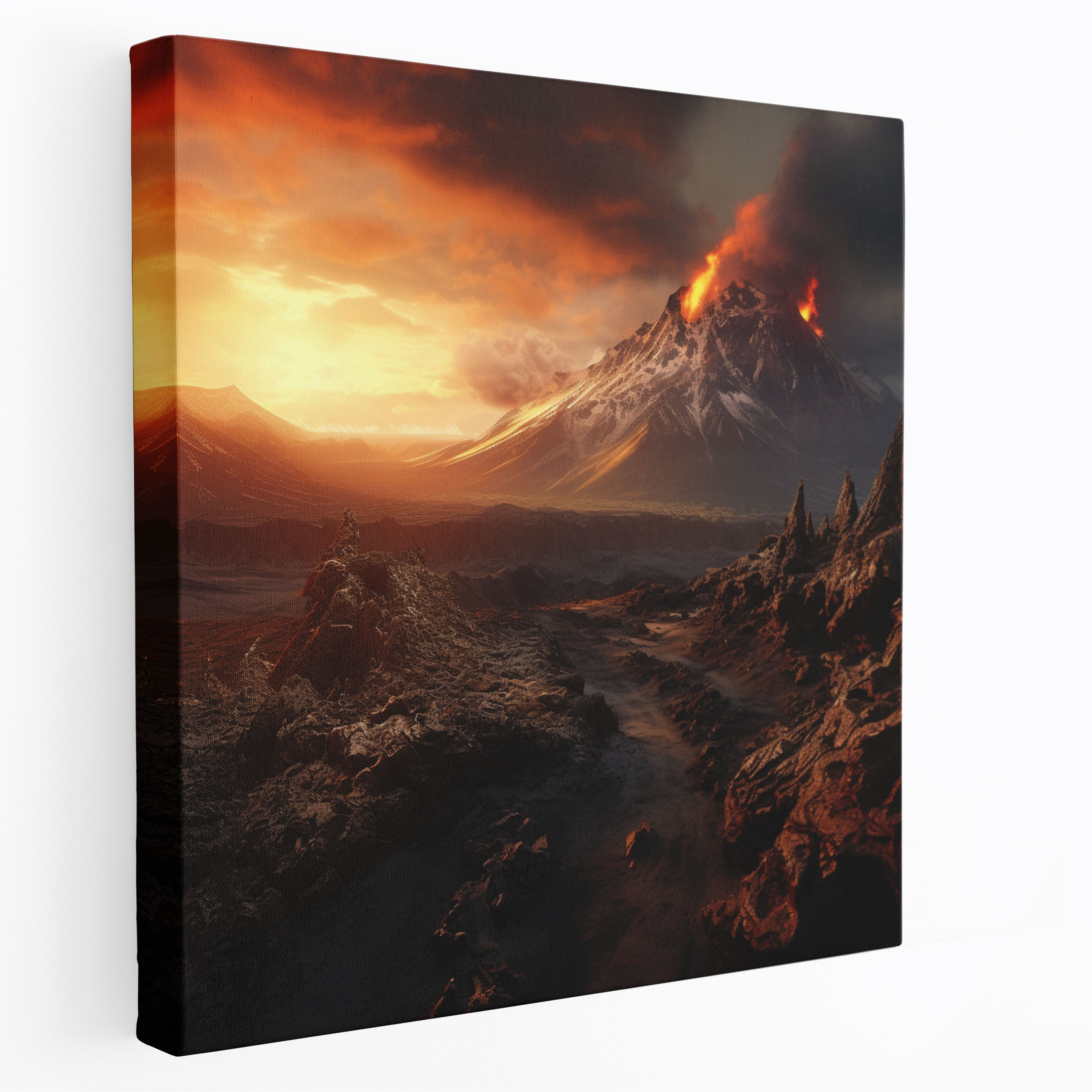 The Lord Of The Rings Wall Art - Mordor Panorama - The Lord Of The Rings, Wall Art, Canvas, Canvas Wall Art