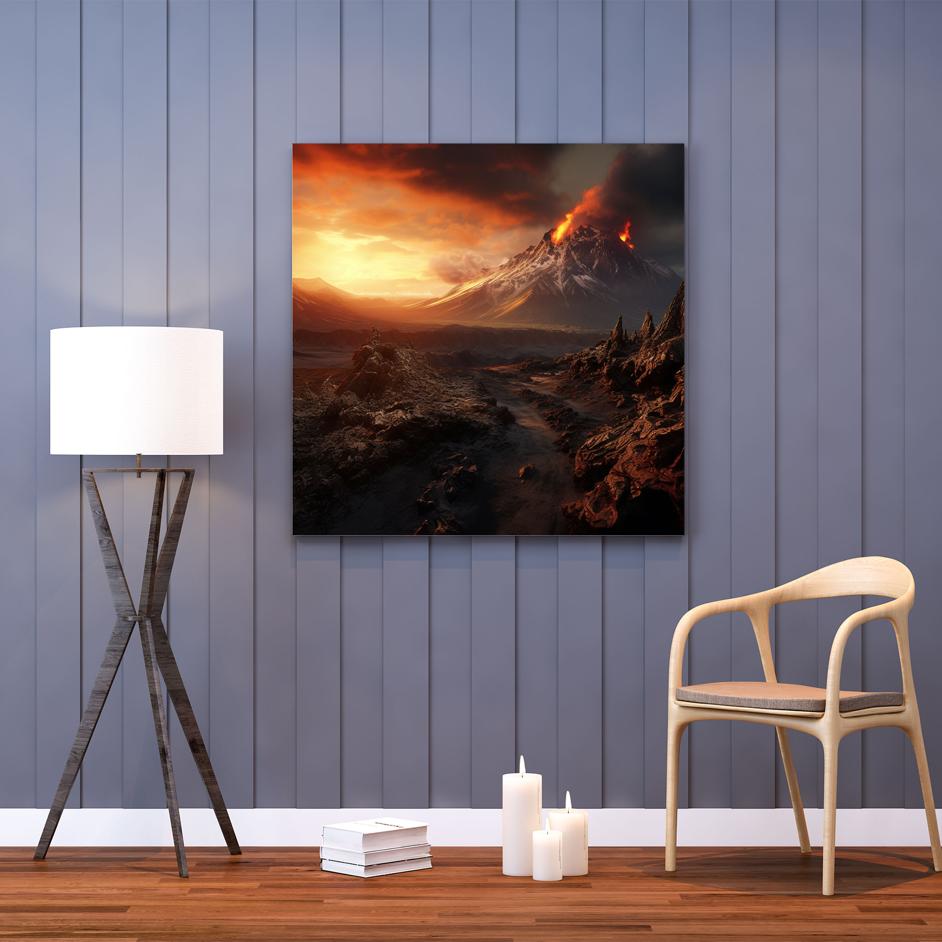 The Lord Of The Rings Wall Art - Mordor Panorama - The Lord Of The Rings, Wall Art, Canvas, Canvas Wall Art