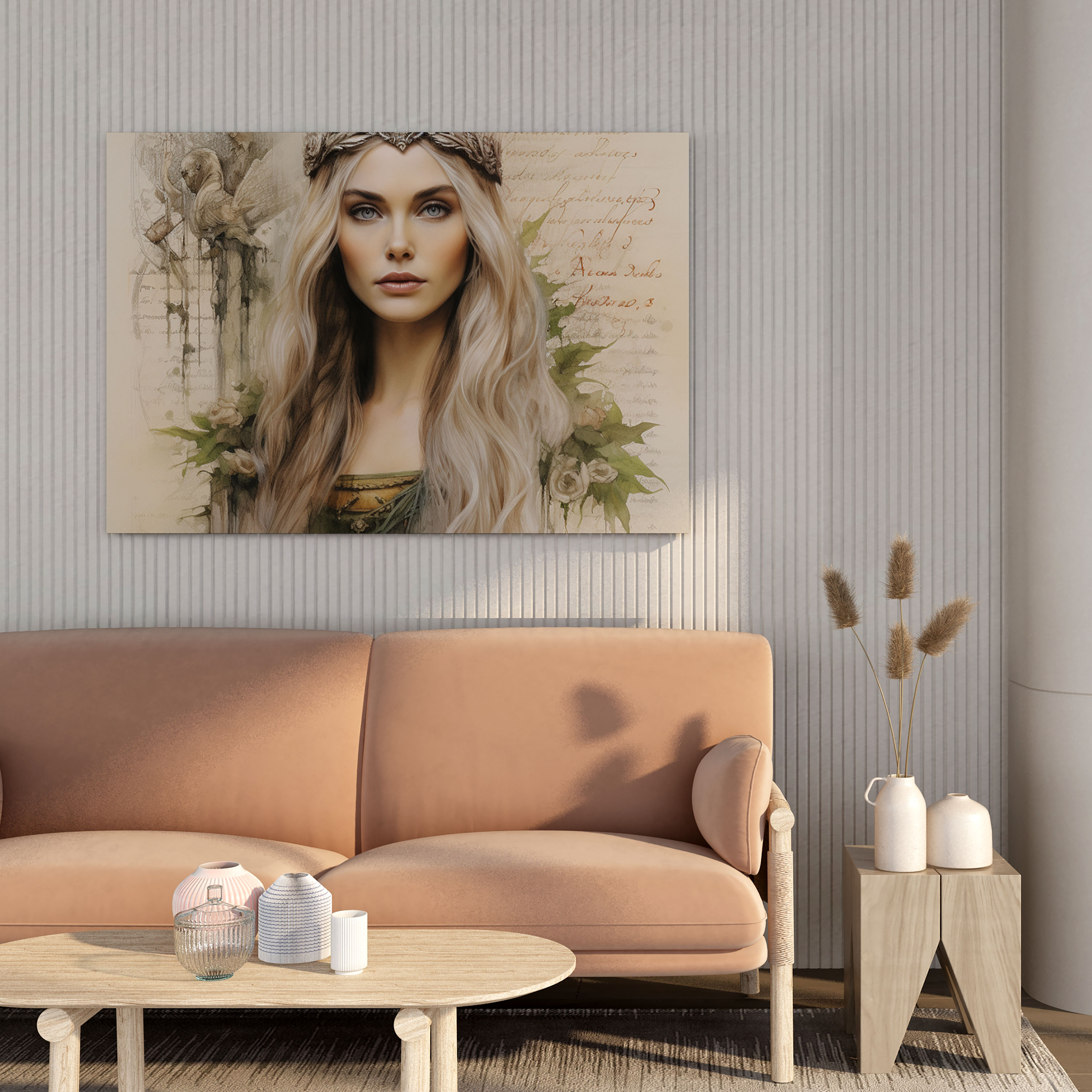 The Lord Of The Rings Wall Art - Rivendell Calligraphy - The Lord Of The Rings, Canvas Wall Art, Canvas, Calligraphy