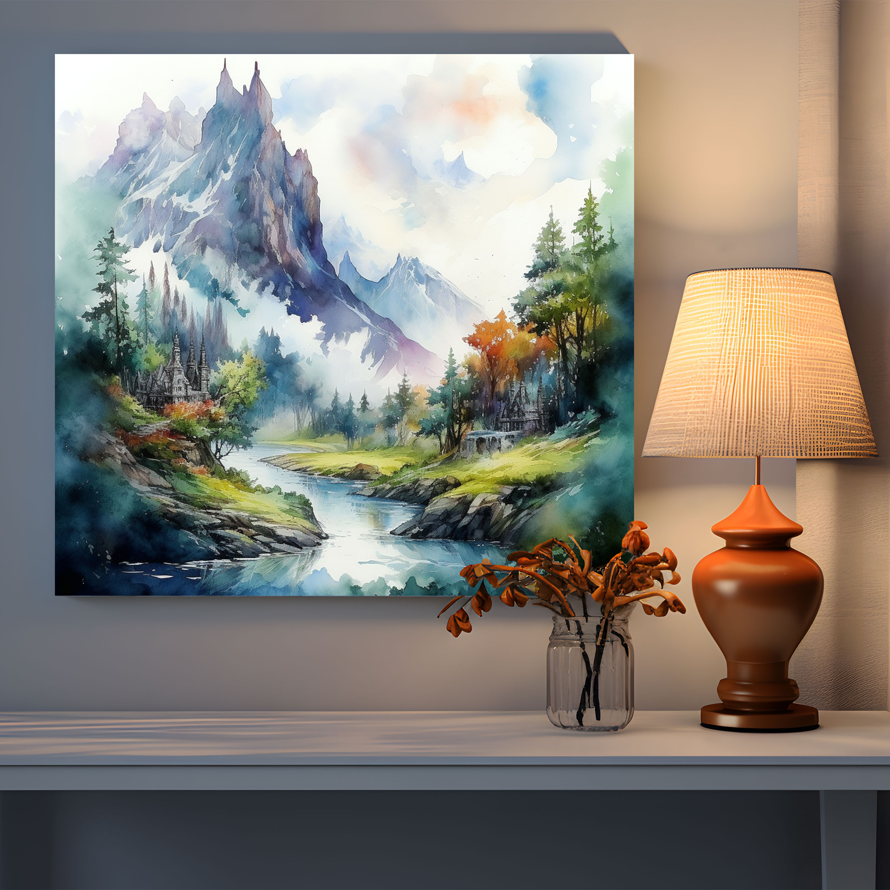 The Lord Of The Rings Wall Art - The Lord Of The Rings, Home Decoration, Beauty, Tranquility