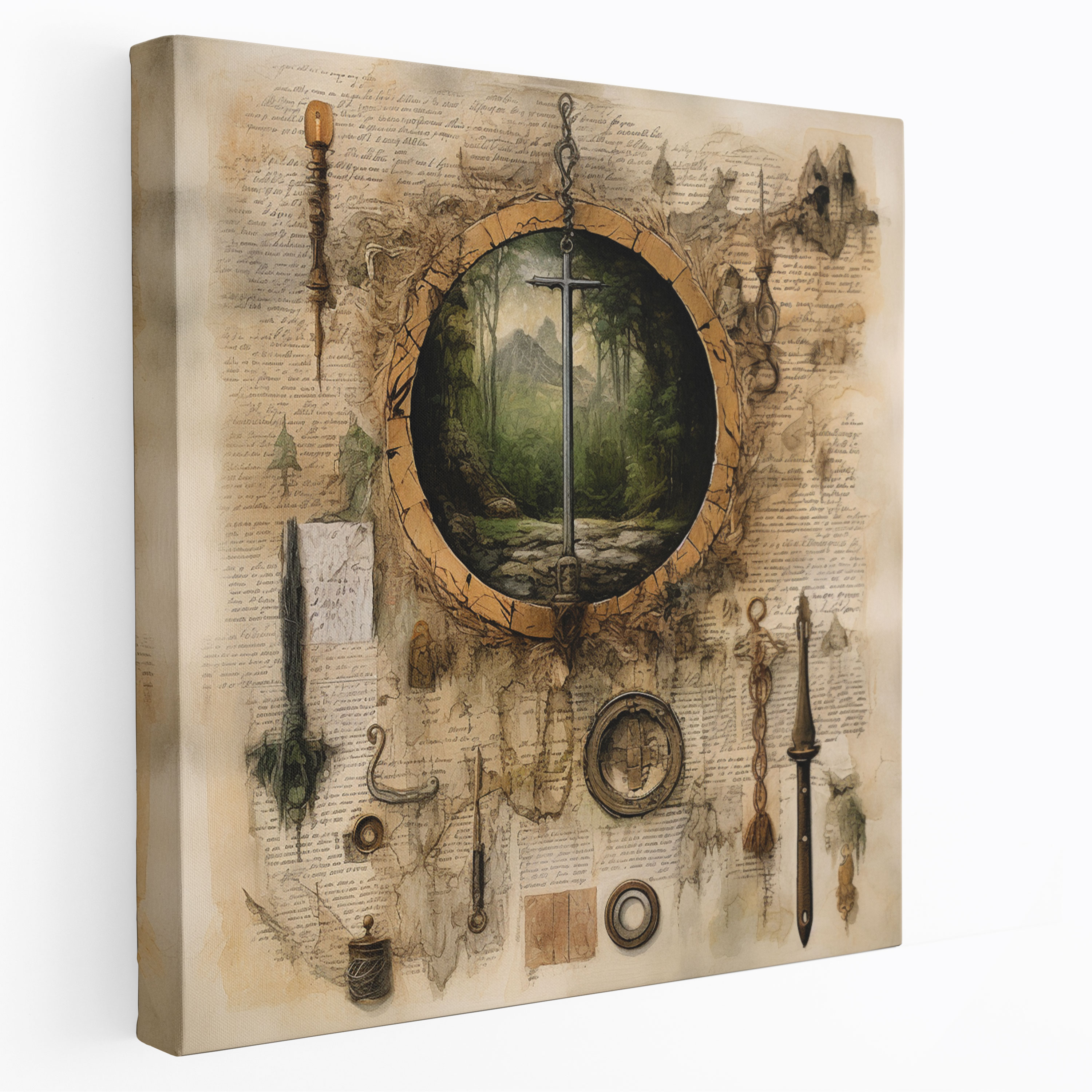 The Lord Of The Rings Canvas Print - The Lord Of The Rings, Canvas Wall Art, Nostalgia, Home Decoration