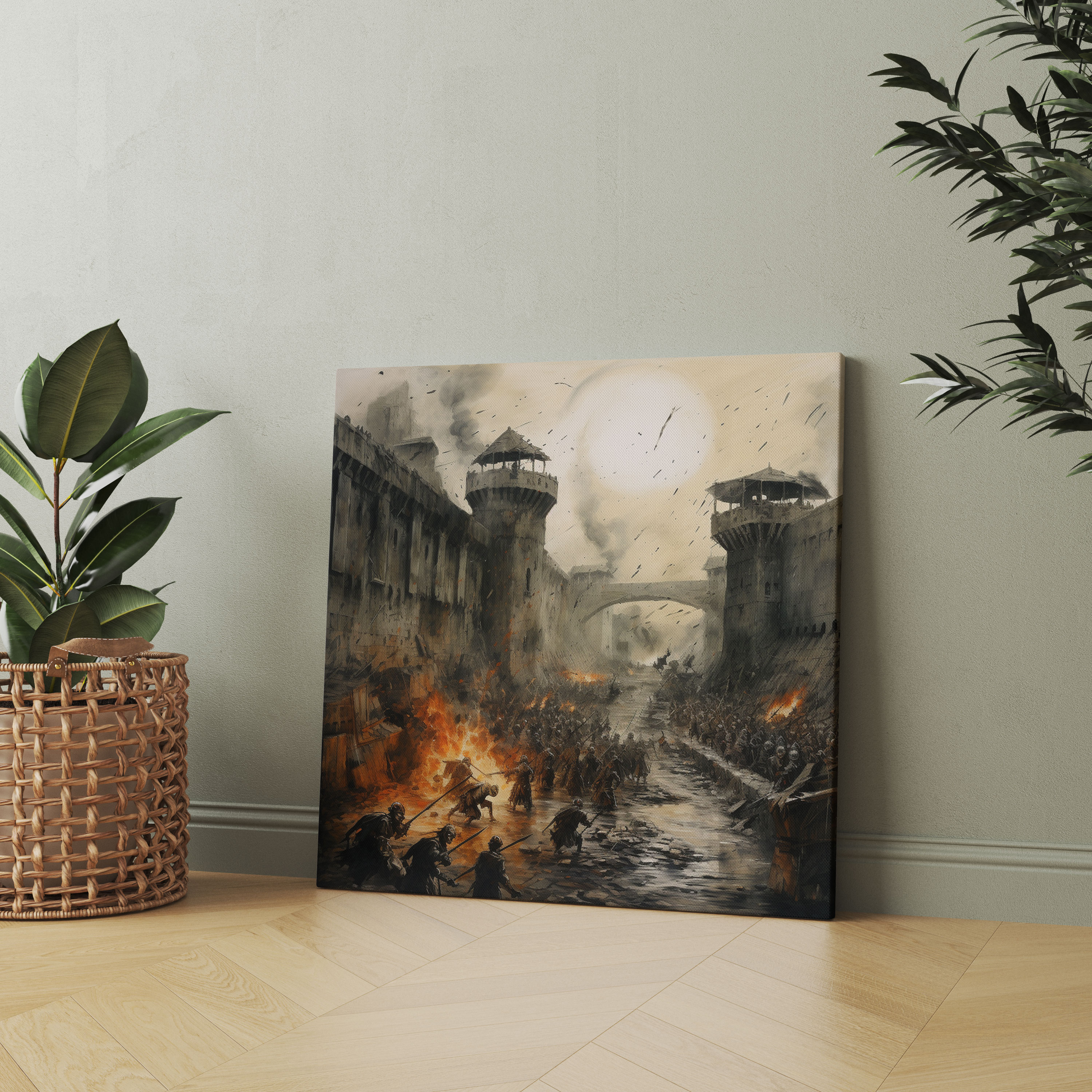 The Lord Of The Rings Wall Art - The Lord Of The Rings, Canvas Wall Art, Action, Home Decoration