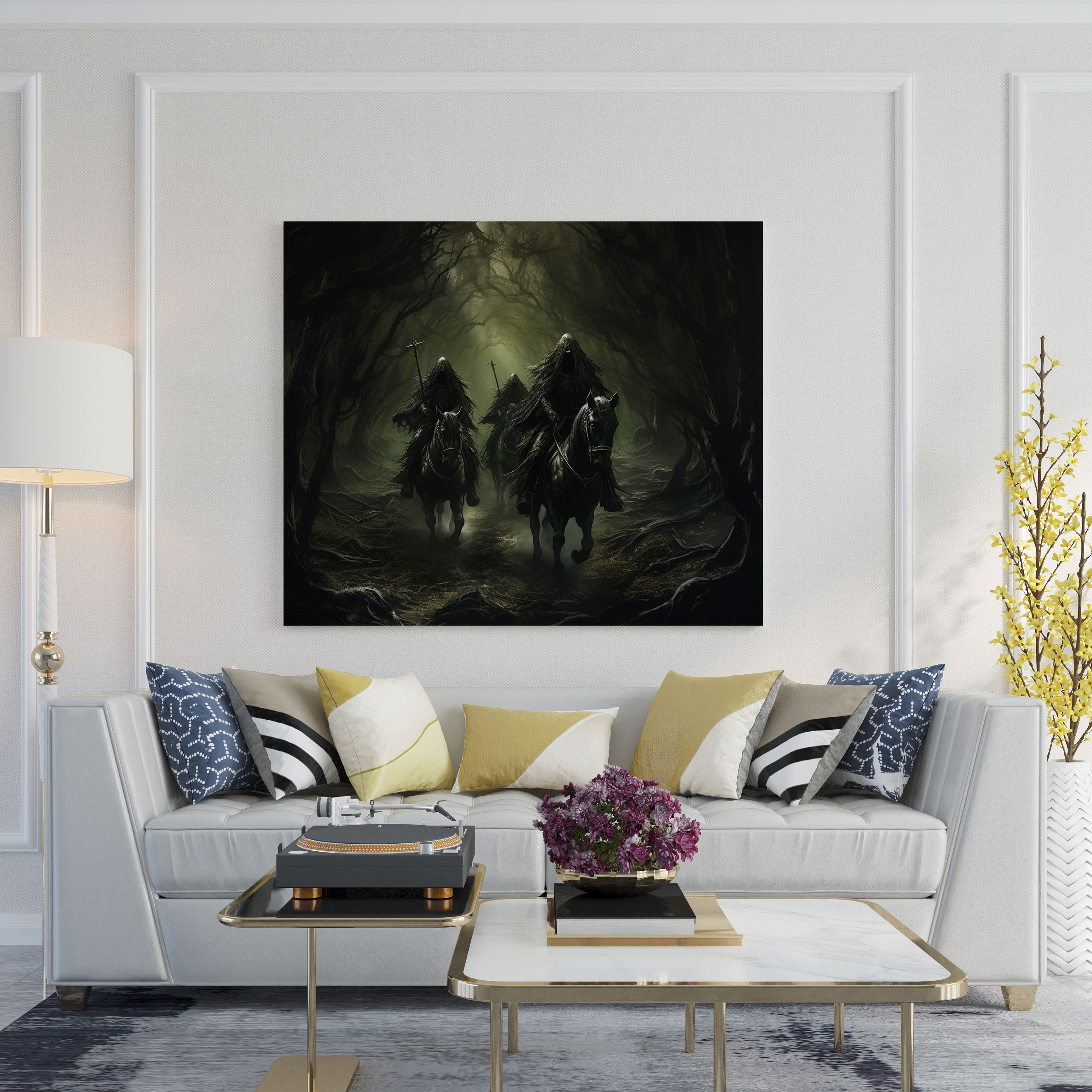 The Lord Of The Rings Canvas Print - Dark Forest Encounter - The Lord Of The Rings, Canvas Print, Canvas Wall Art, Home Decoration