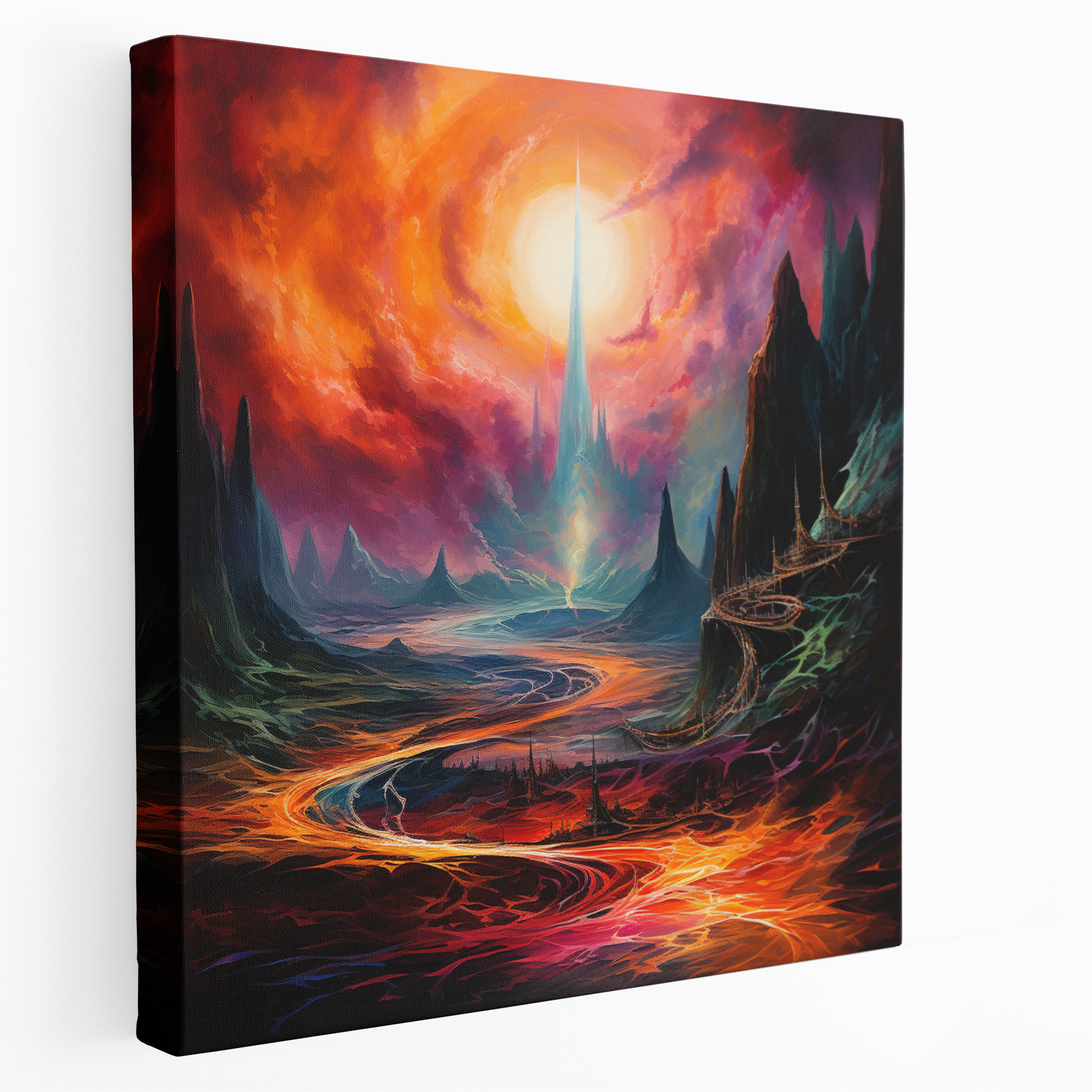 The Lord Of The Rings Canvas Print - Journey Through Middle-Earth - The Lord Of The Rings, Canvas Print, Journey Through Middle-Earth, Canvas Wall Art