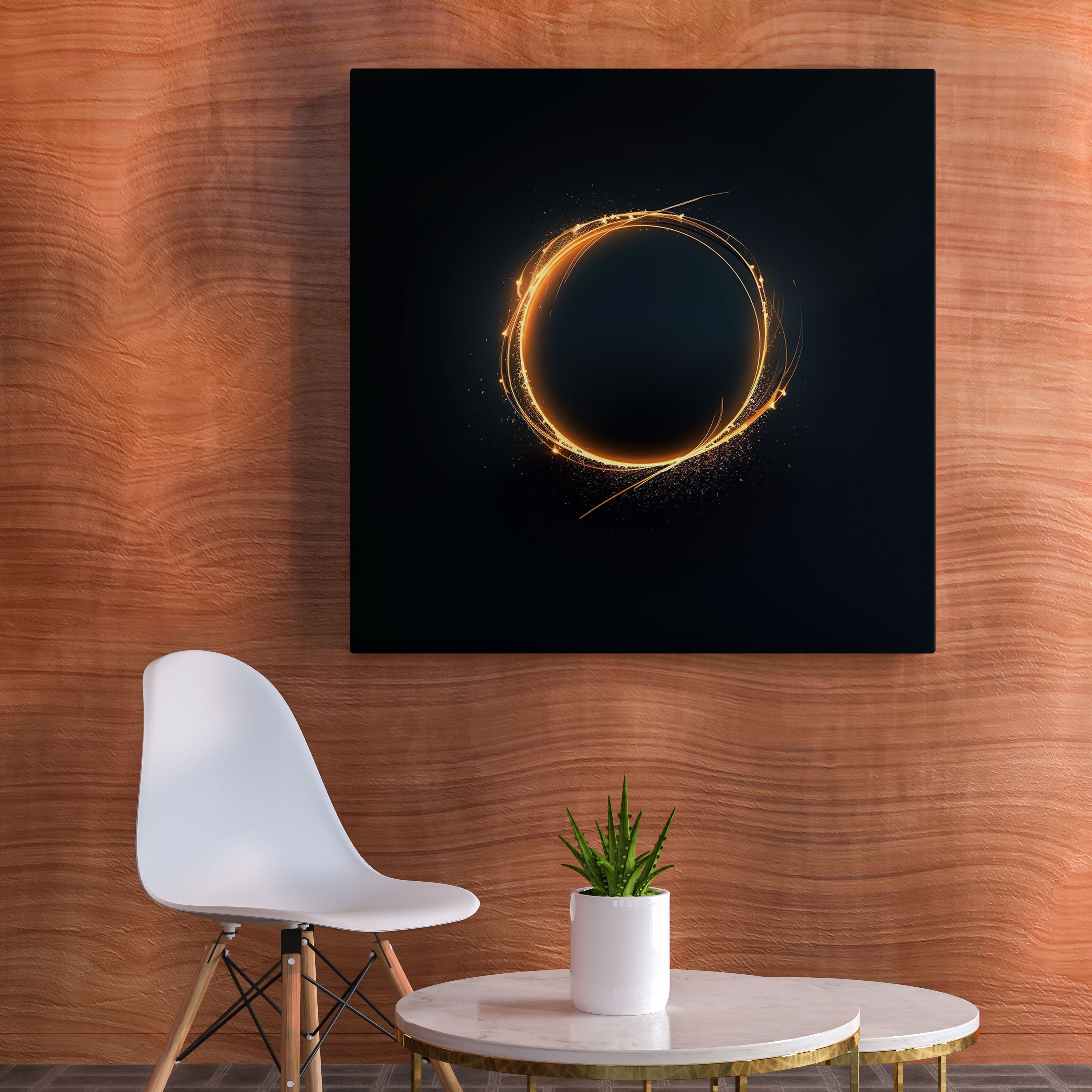 Yüzüklerin Efendisi Duvar Dekorasyonu - Tek Yüzük - Yüzüklerin Efendisi Ev Dekorasyonu Minimalist Tasarım Duvar Sanatı