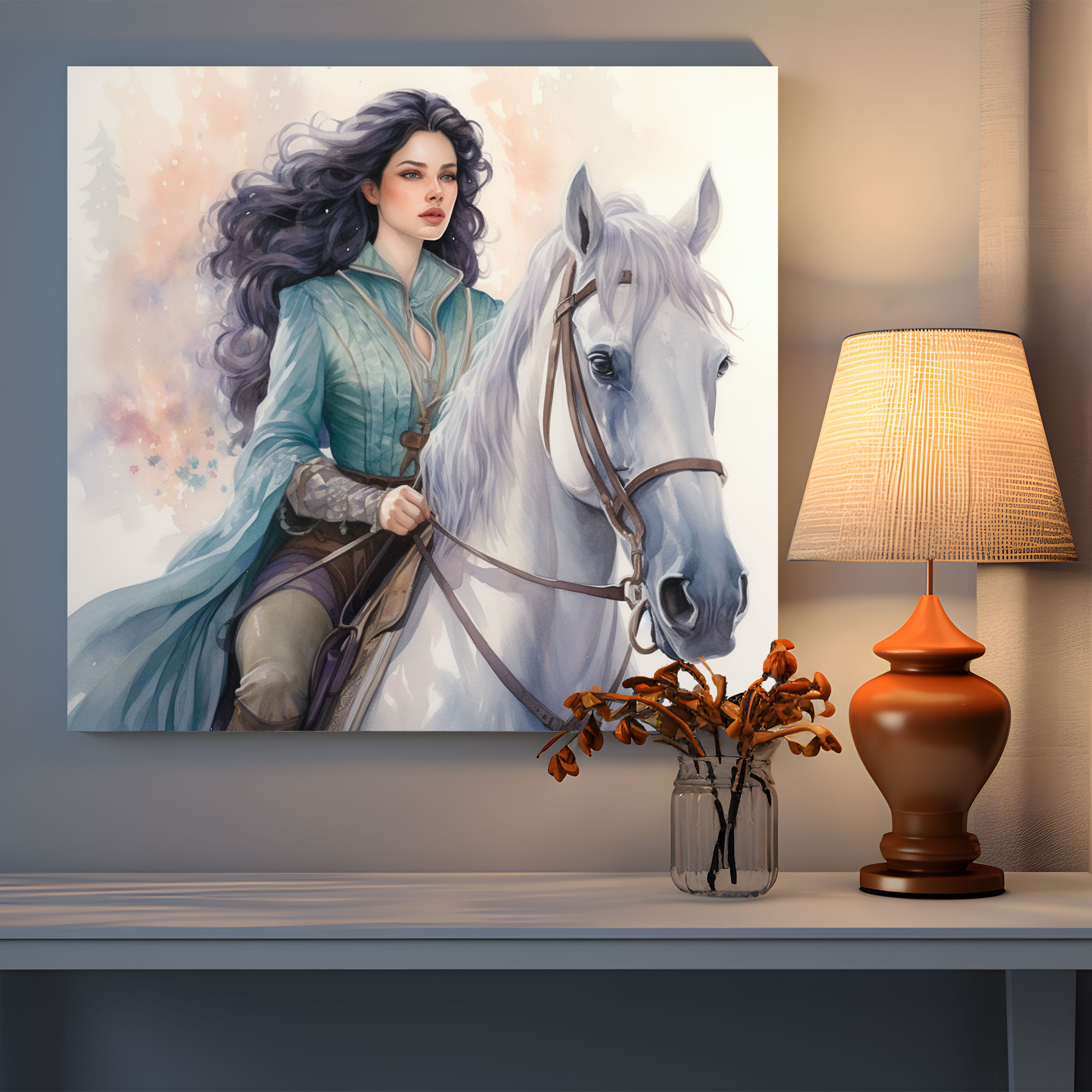 Yüzüklerin Efendisi Duvar Sanatı - Arwen Evenstar - Yüzüklerin Efendisi Duvar Dekorasyonu