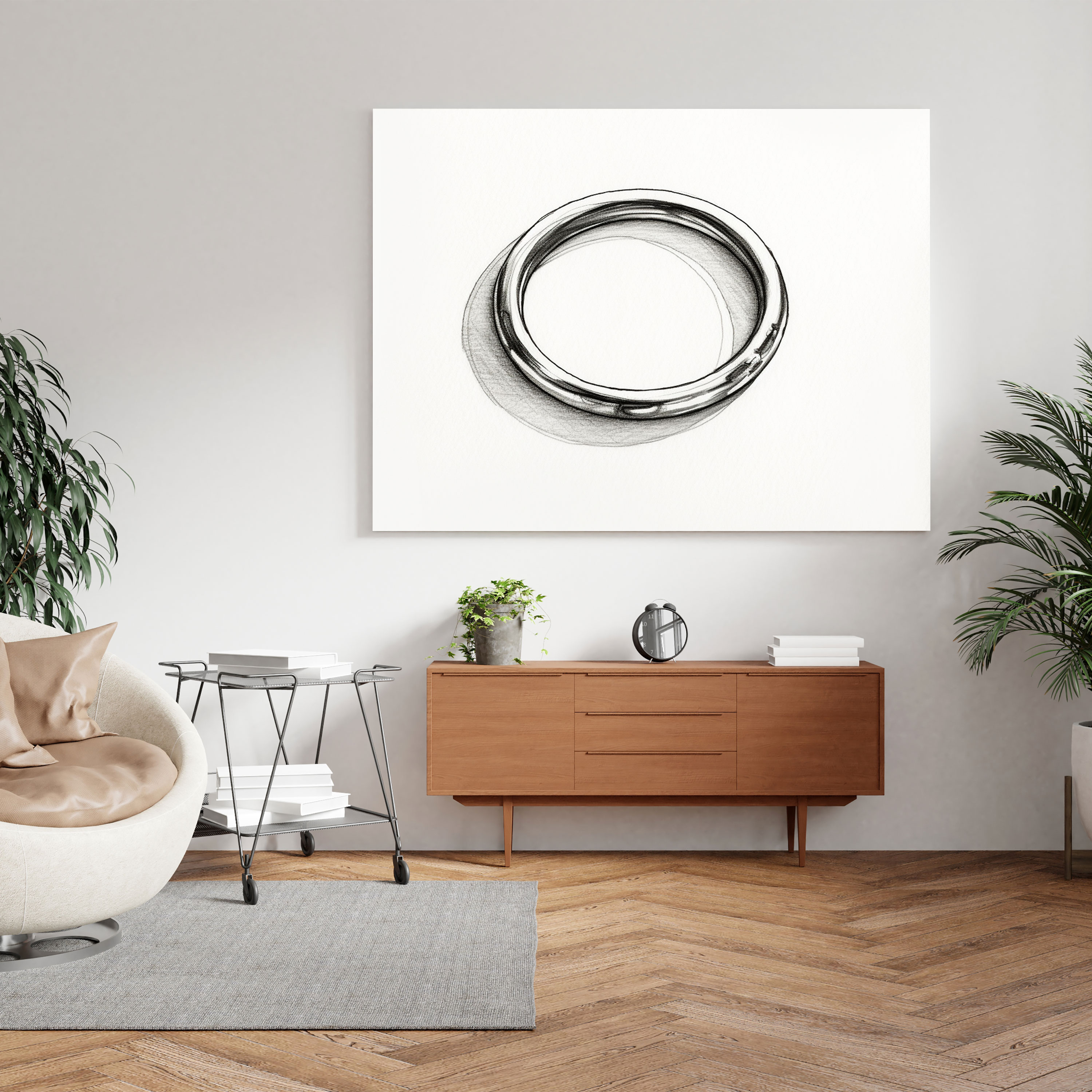 The Lord Of The Rings Canvas Print - The One Ring - The Lord Of The Rings, Wall Art, Canvas Wall Art, Canvas Print