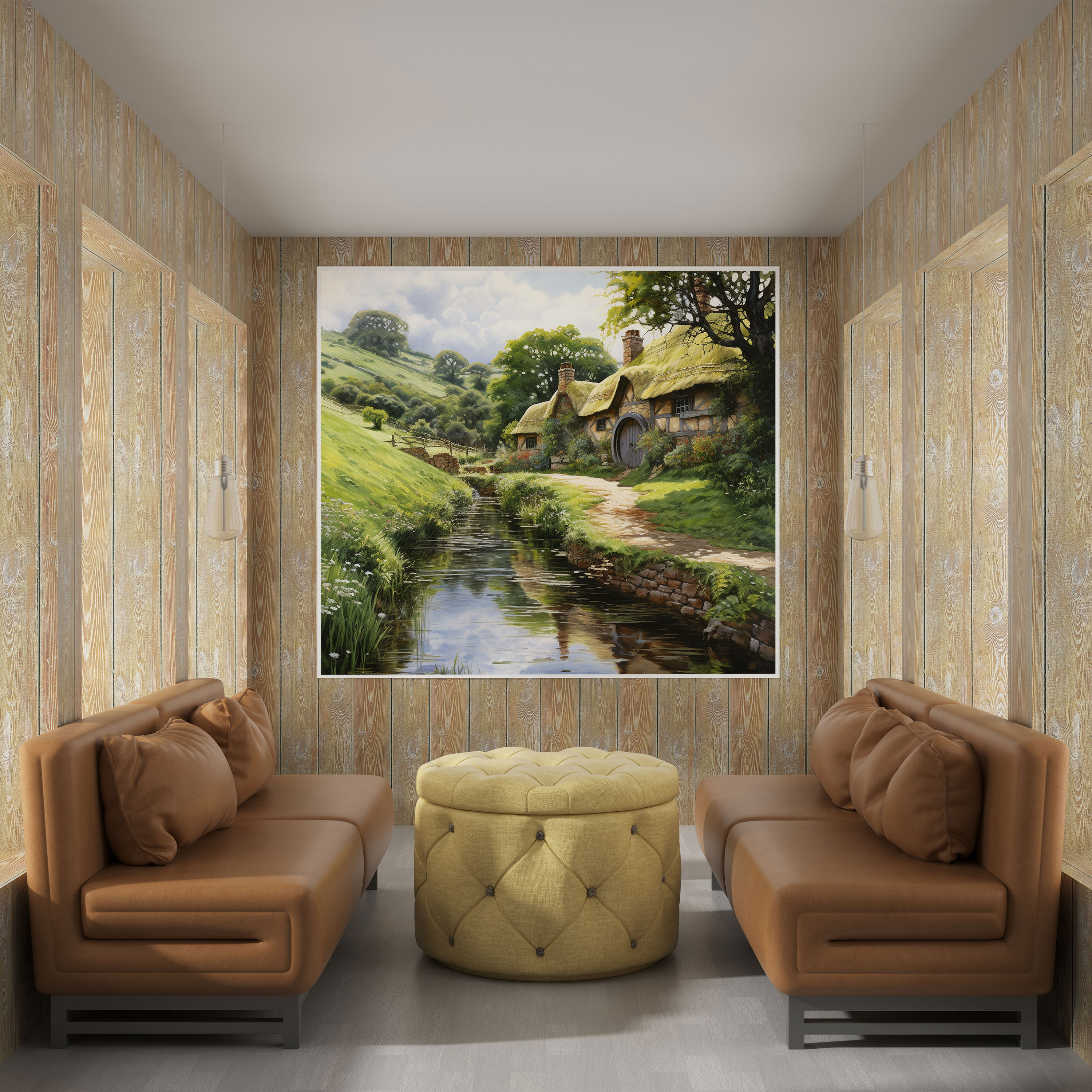 The Lord Of The Rings Wall Art - The Shire - The Lord Of The Rings, Canvas Wall Art, Wall Decoration, The Lord Of The Rings