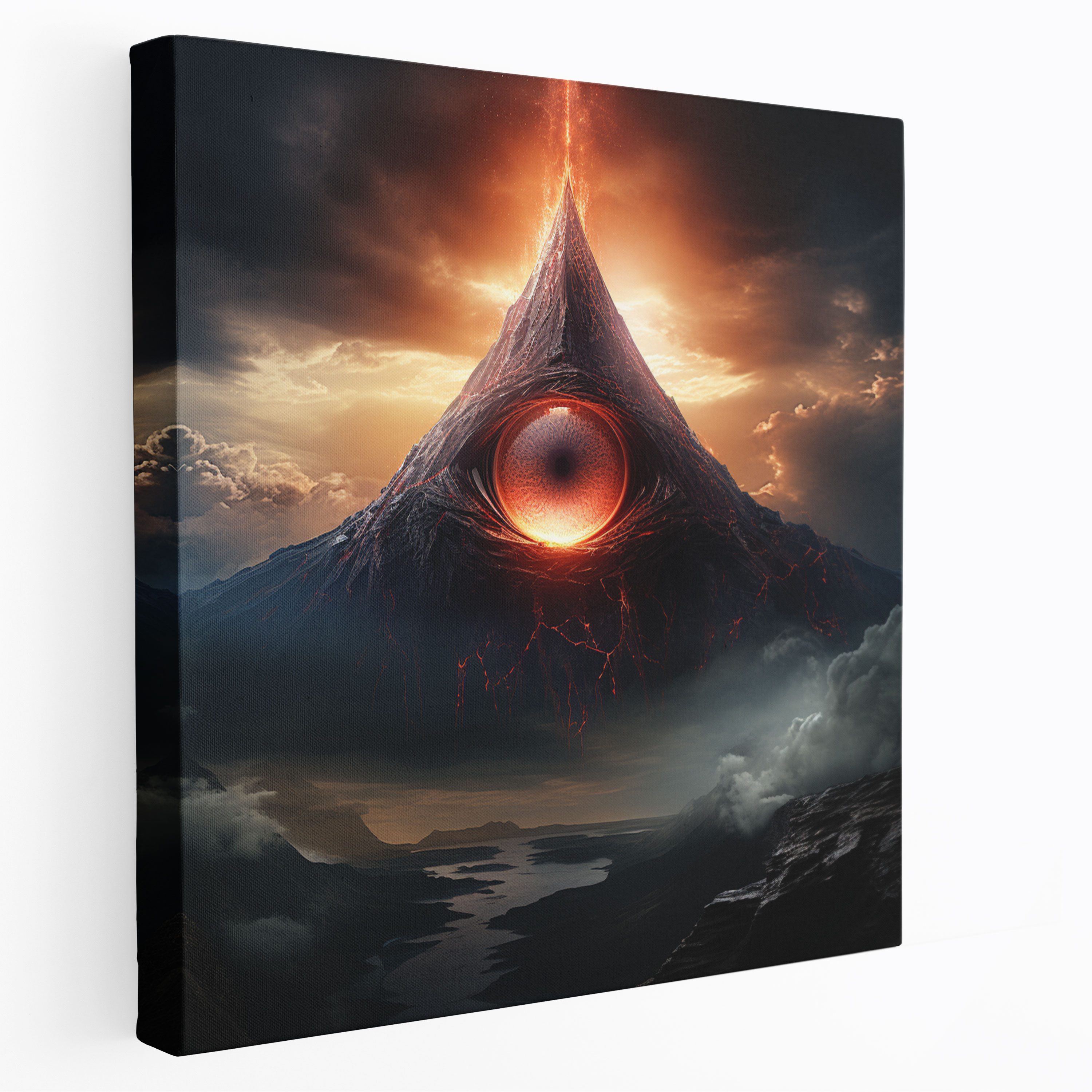 The Lord Of The Rings Canvas Print - Eye Of Sauron - The Lord Of The Rings, The Lord Of The Rings, Wall Art, Canvas Wall Art