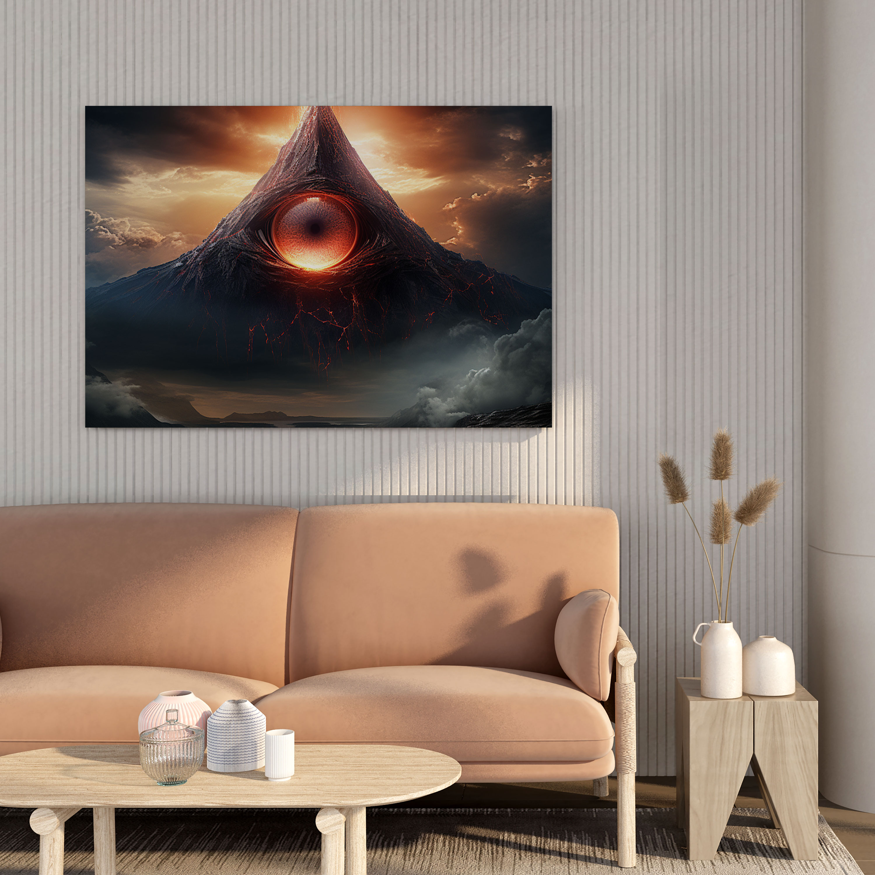 The Lord Of The Rings Canvas Print - Eye Of Sauron - The Lord Of The Rings, The Lord Of The Rings, Wall Art, Canvas Wall Art