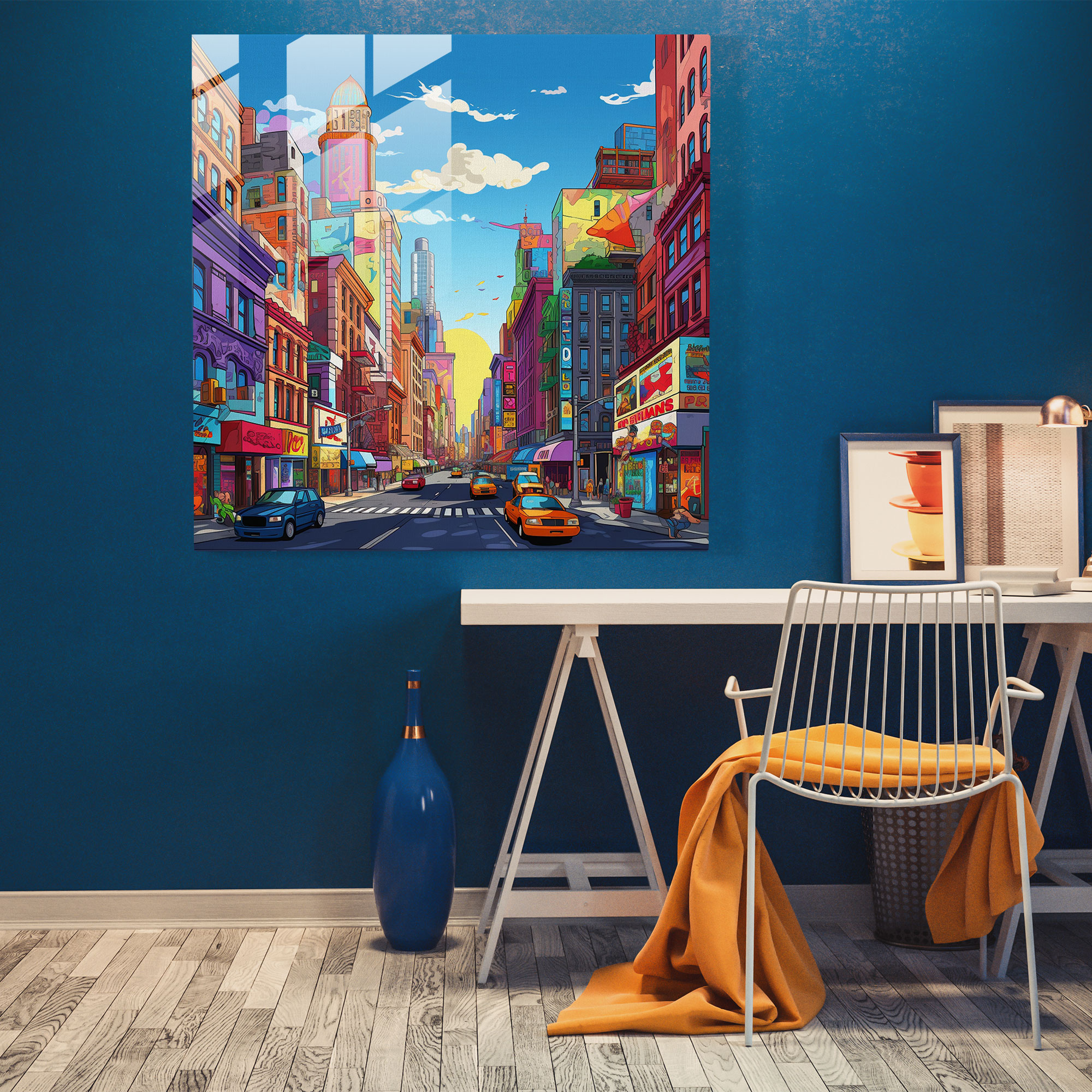 The Most Beautiful Landscapes Of The World - Pop Art City Glass Print - The Most Beautiful Landscapes Of The World, Wall Decoration, Glass Print, The Most Beautiful Landscapes Of The World