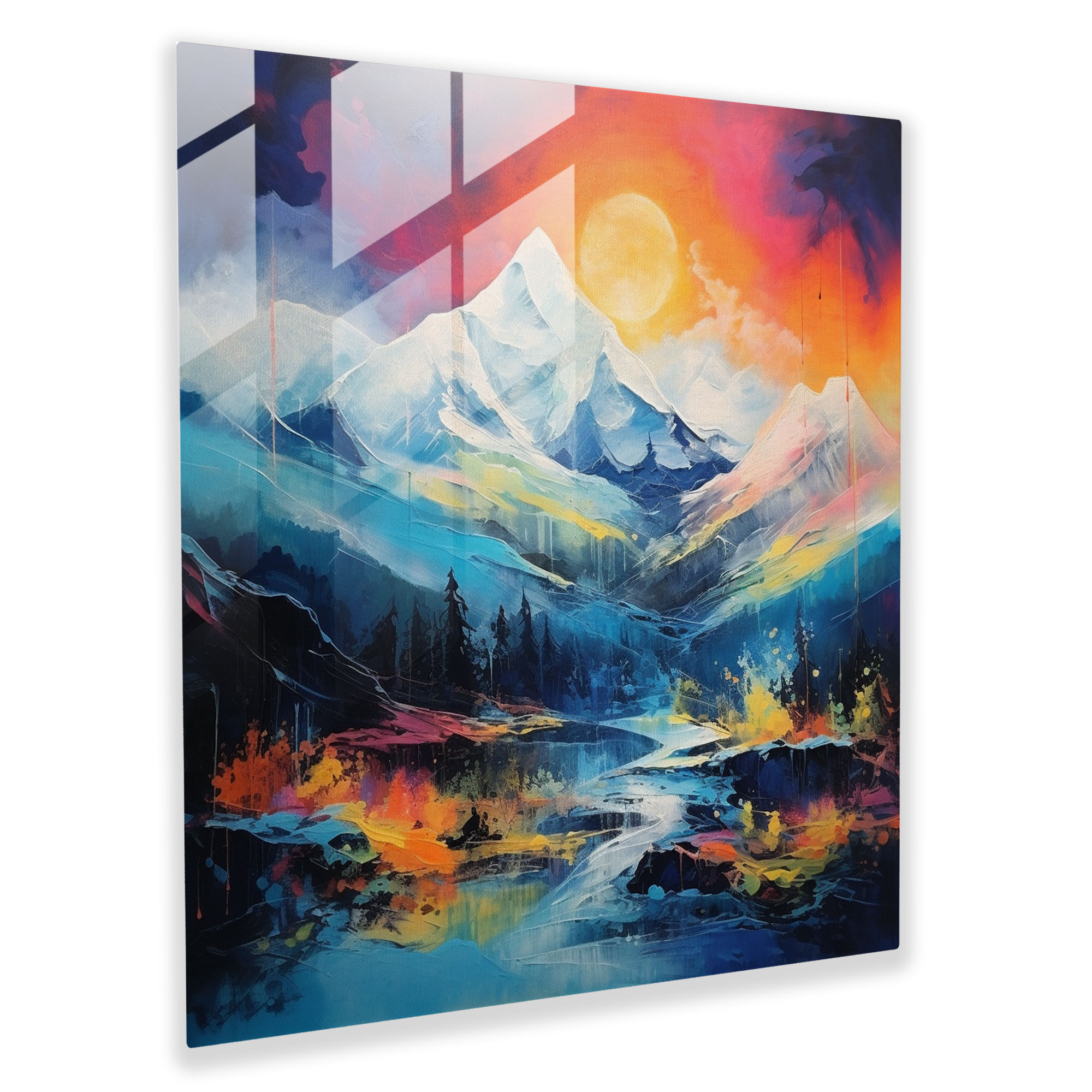 The Most Beautiful Landscapes Of The World Glass Print - The Most Beautiful Landscapes Of The World, Home Decoration, Glass Wall Art, The Most Beautiful Landscapes Of The World