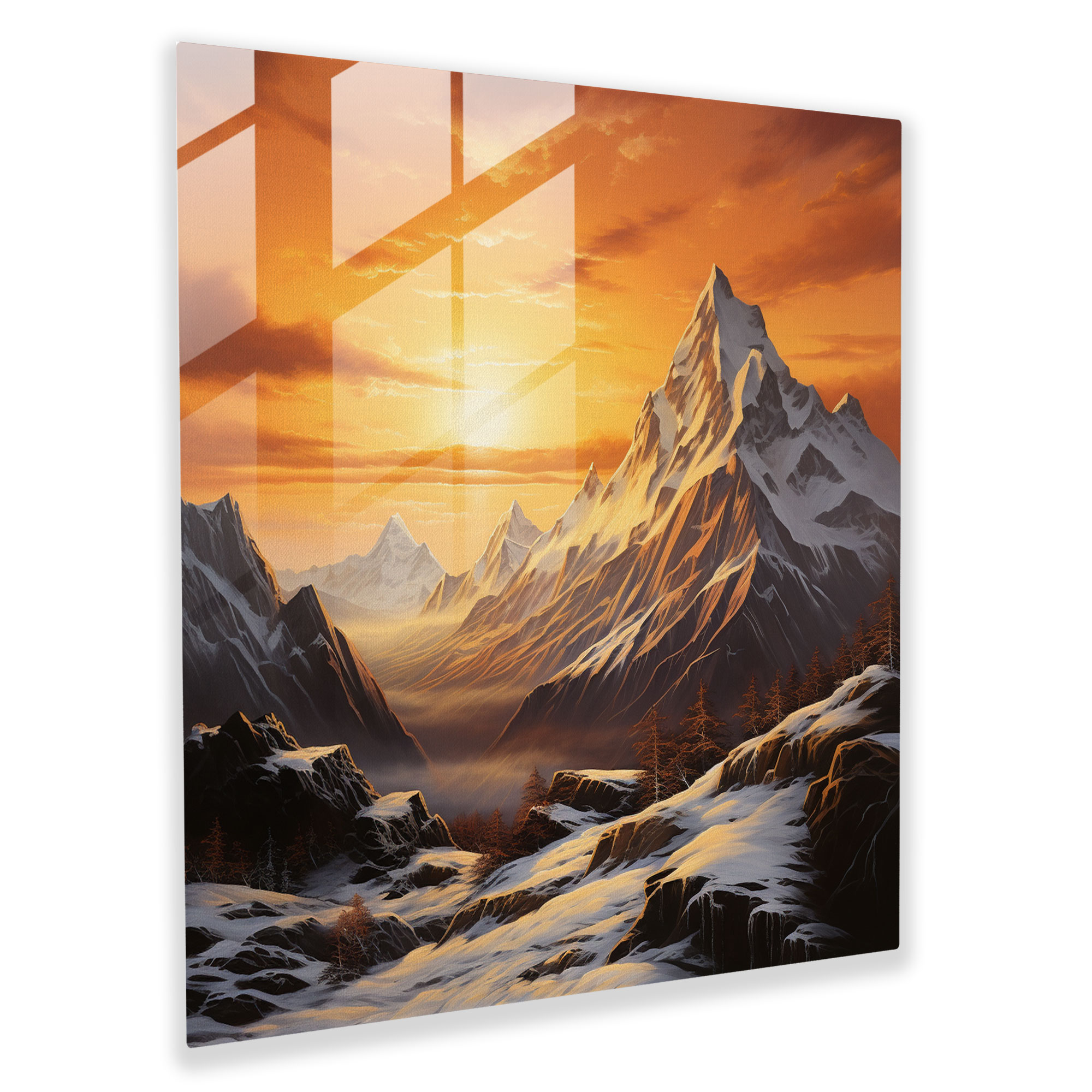 The Most Beautiful Landscapes Of The World Glass Print - The Most Beautiful Landscapes Of The World, Home Decoration, Glass Print, Glass Art