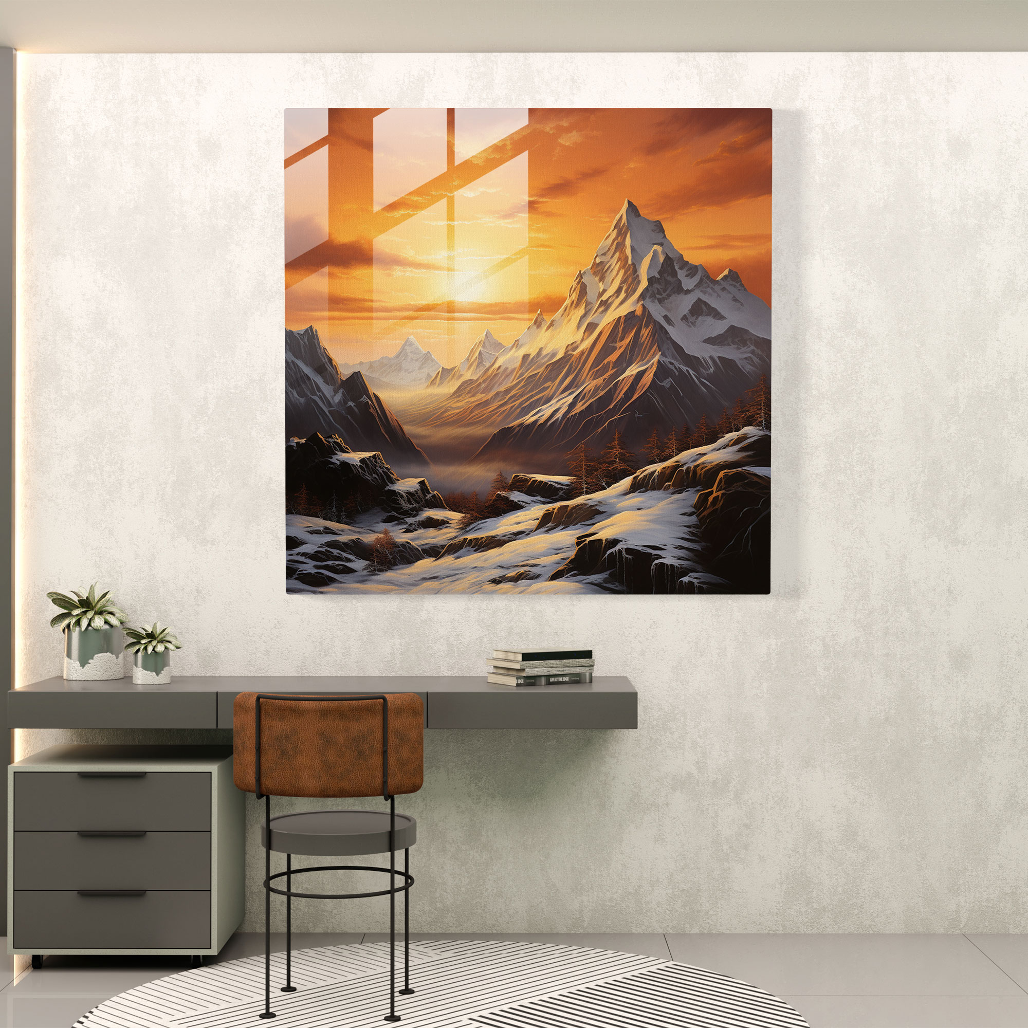 The Most Beautiful Landscapes Of The World Glass Print - The Most Beautiful Landscapes Of The World, Home Decoration, Glass Print, Glass Art