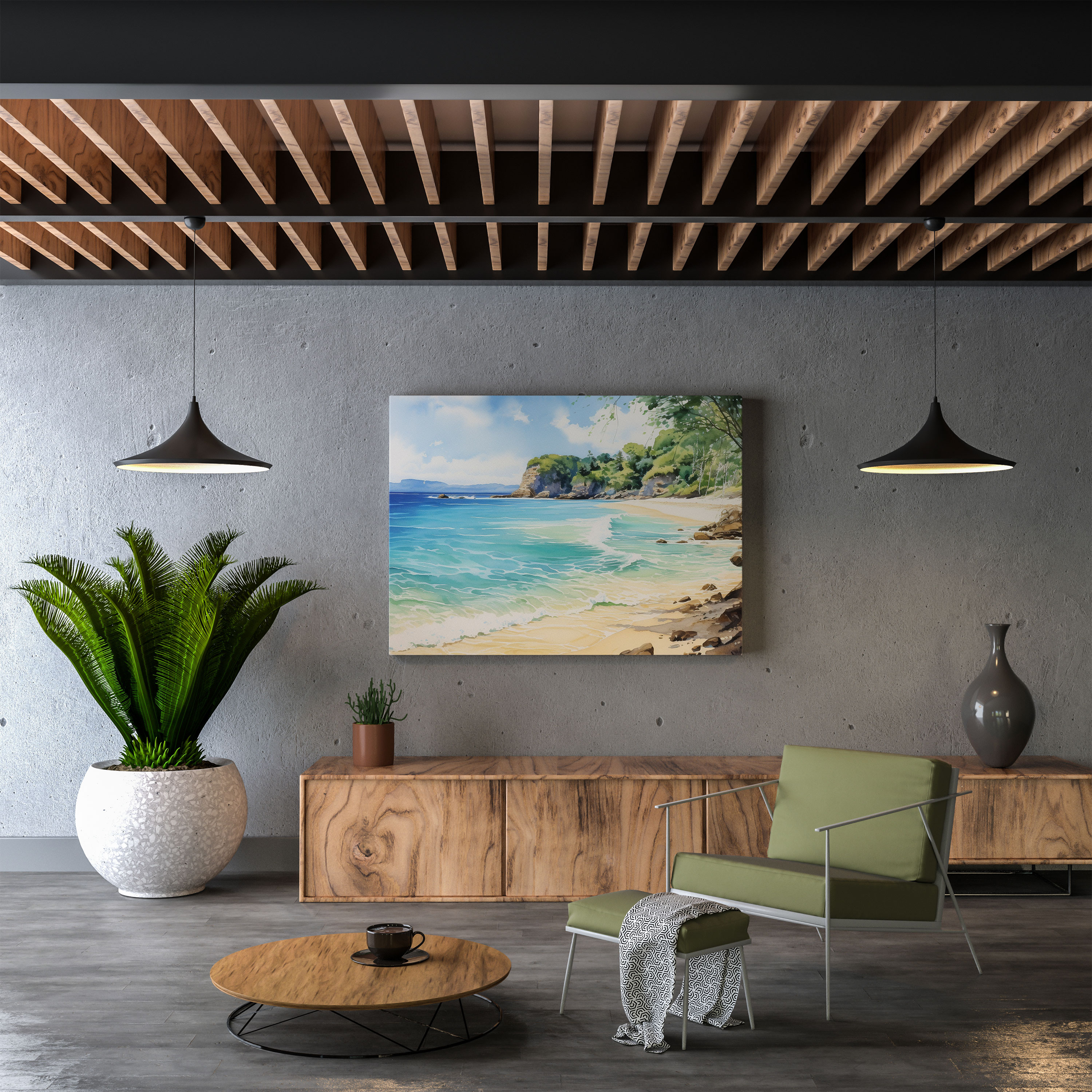 The Most Beautiful Landscapes Of The World - Coastal Paradise Canvas Print - The Most Beautiful Landscapes Of The World, Home Decoration, Wall Art, Wall Decoration