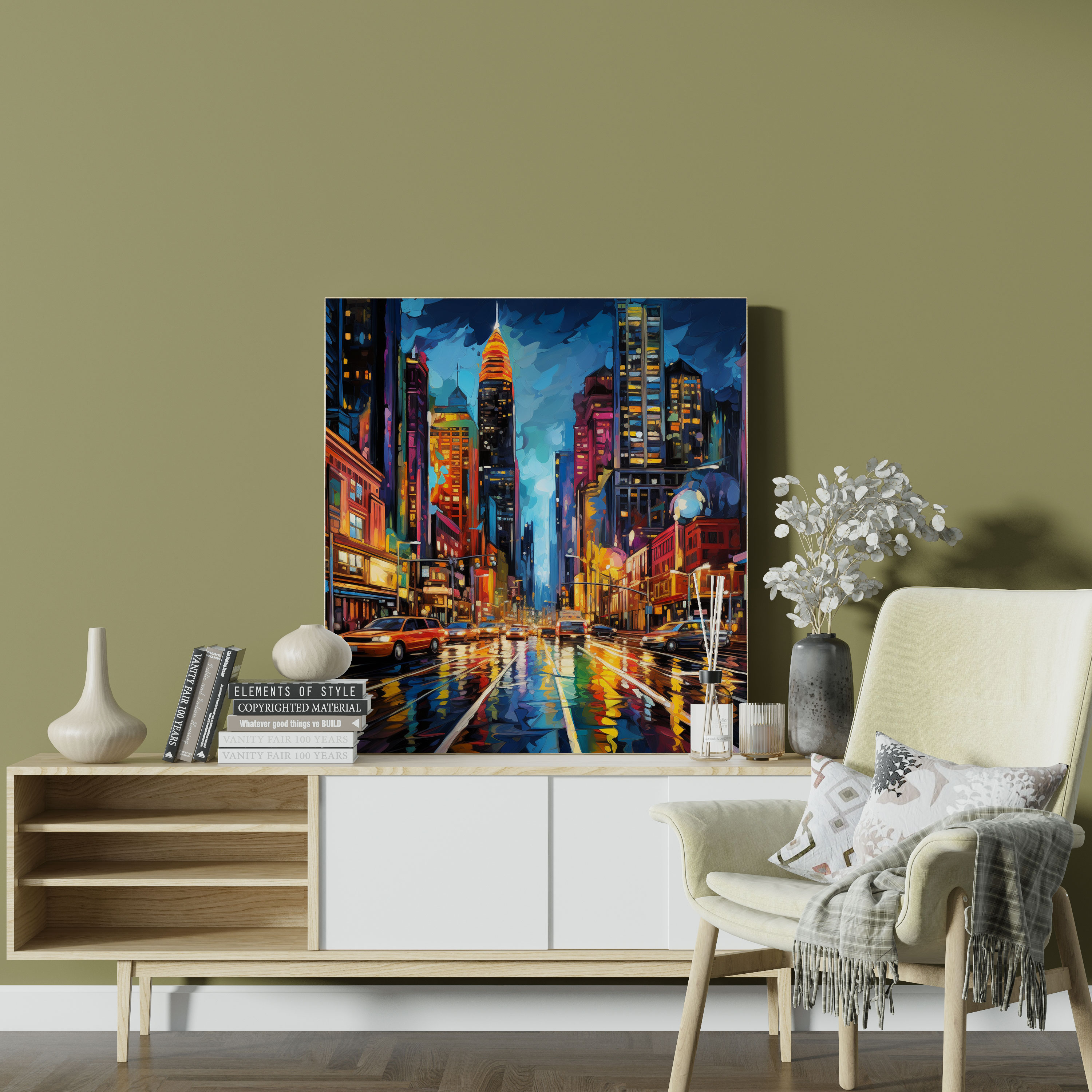 The Most Beautiful Landscapes Of The World - City Skyline Canvas Print - The Most Beautiful Landscapes Of The World, Modern Pop Art, Bustling City, Canvas Print