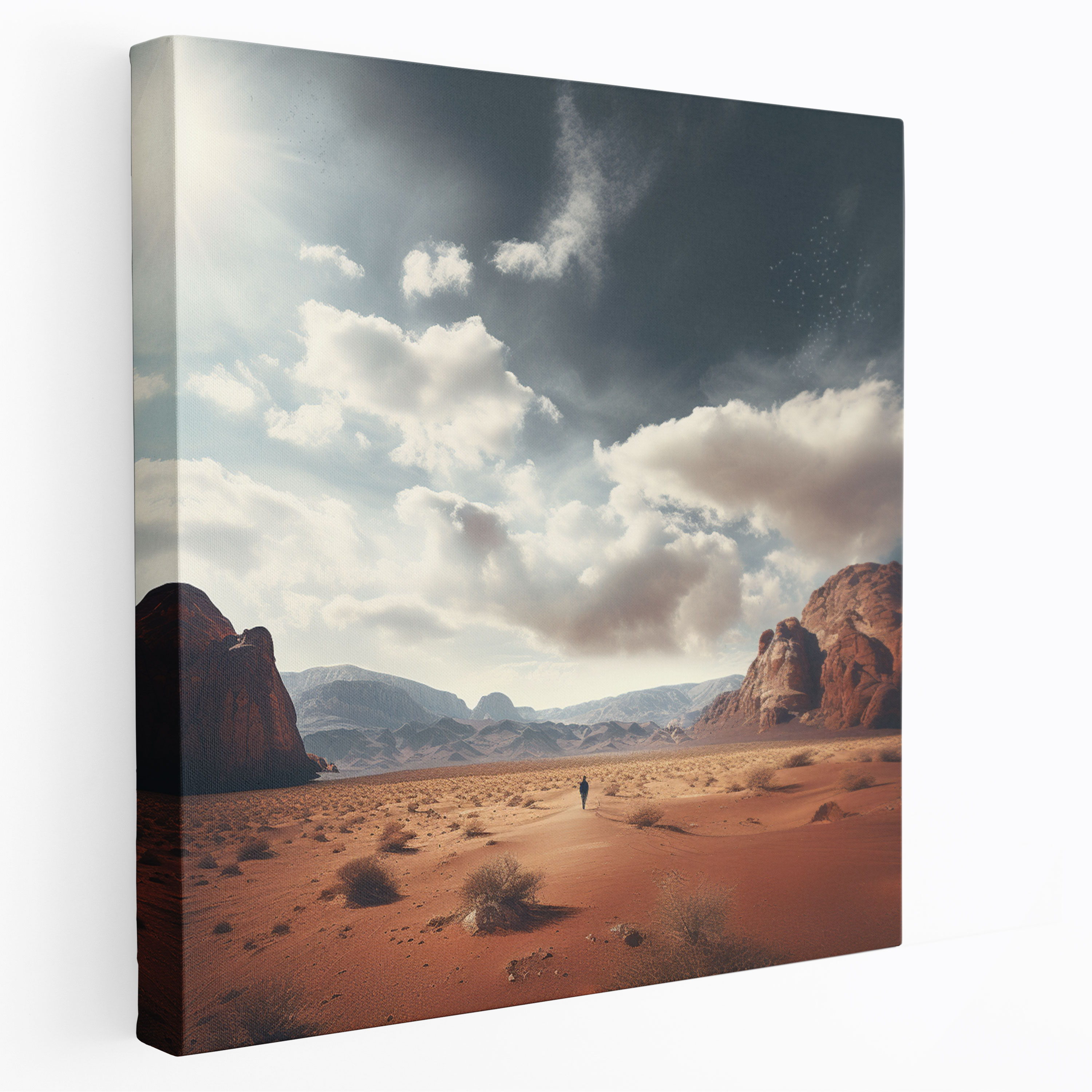 The Most Beautiful Landscapes Of The World - Desert Landscape Canvas Print - The Most Beautiful Landscapes Of The World, The Most Beautiful Landscapes Of The World, Home Decoration, Vastness