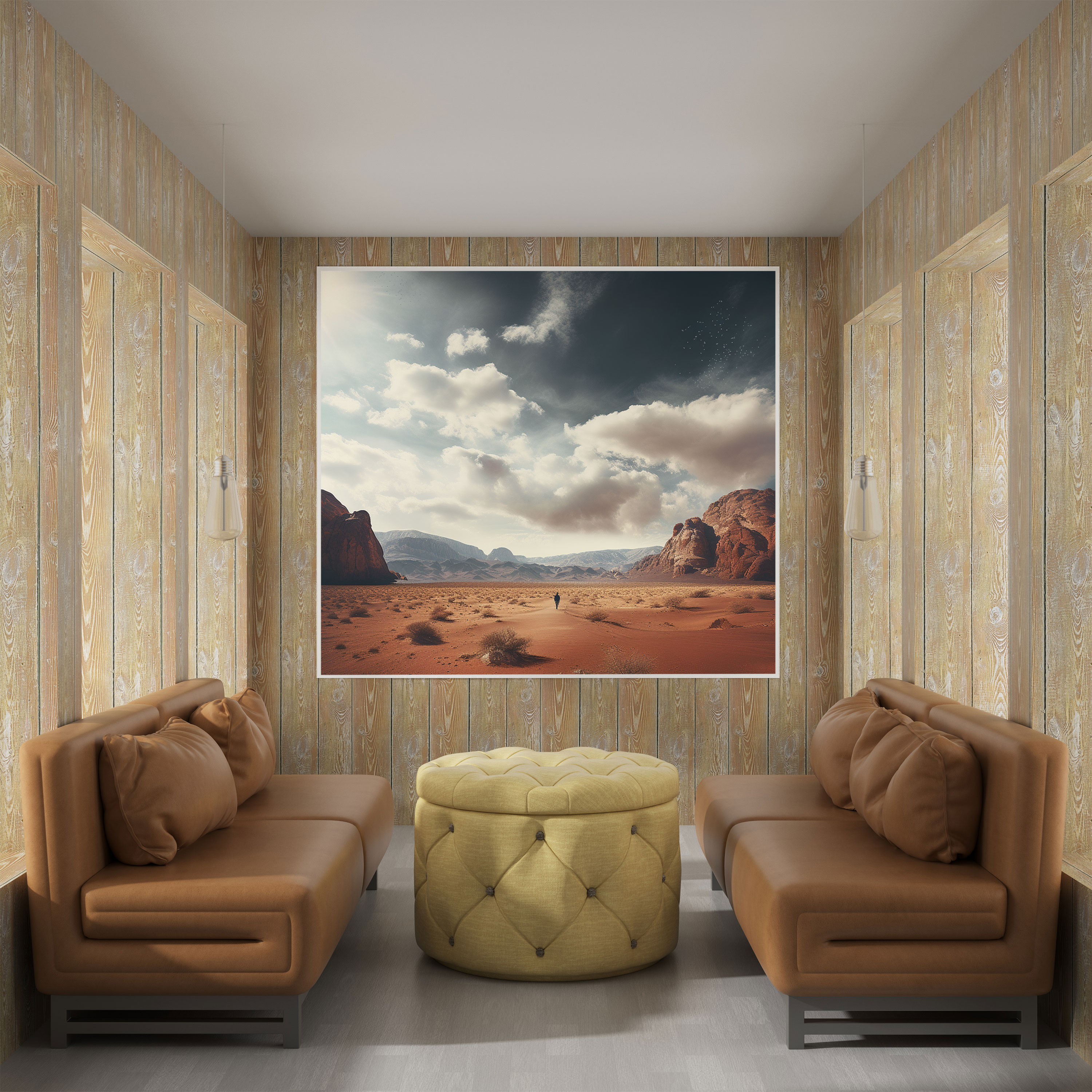 The Most Beautiful Landscapes Of The World - Desert Landscape Canvas Print - The Most Beautiful Landscapes Of The World, The Most Beautiful Landscapes Of The World, Home Decoration, Vastness