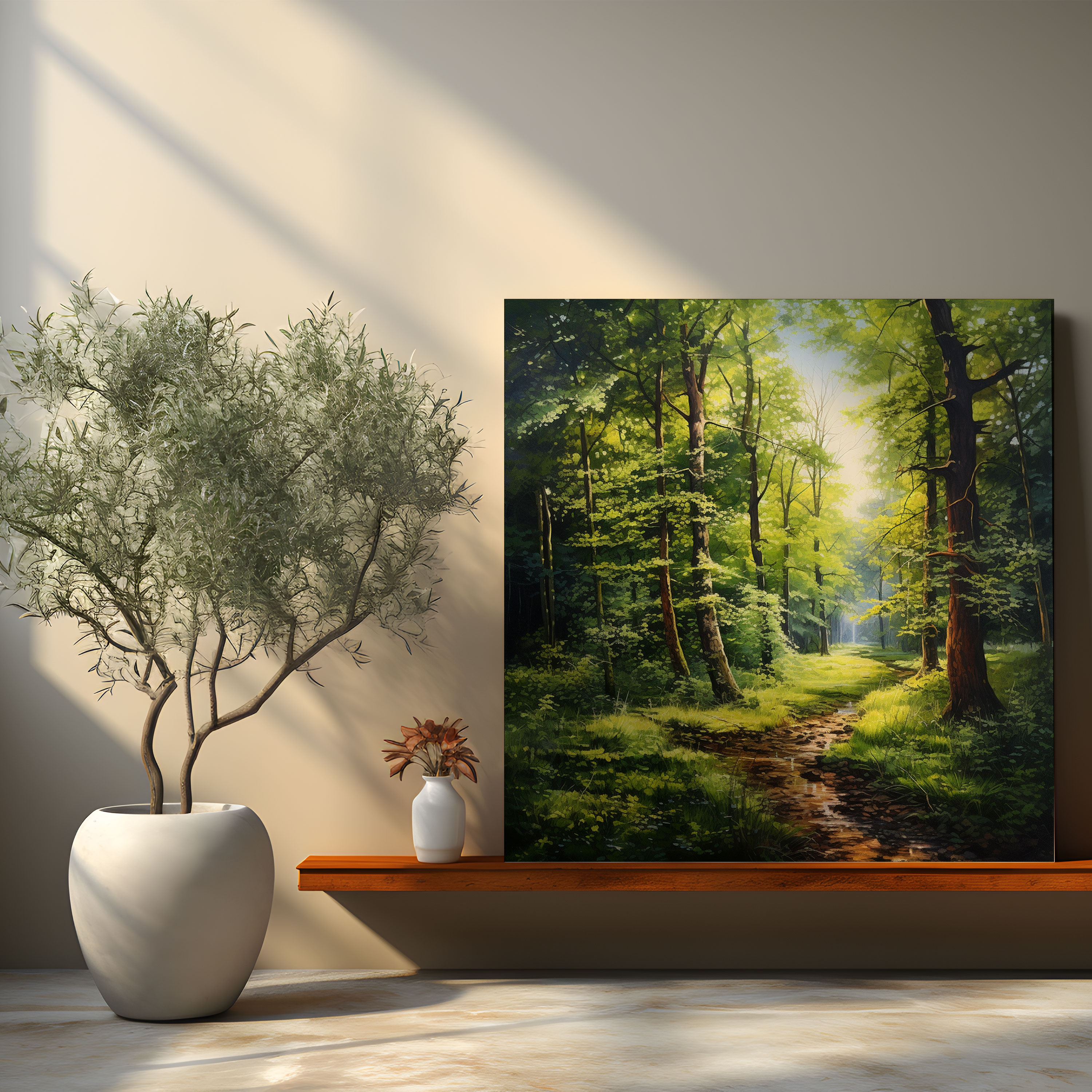 The Most Beautiful Landscapes Of The World - Realistic Forest Canvas Print - The Most Beautiful Landscapes Of The World, Wall Decoration, Canvas Print, The Most Beautiful Landscapes Of The World
