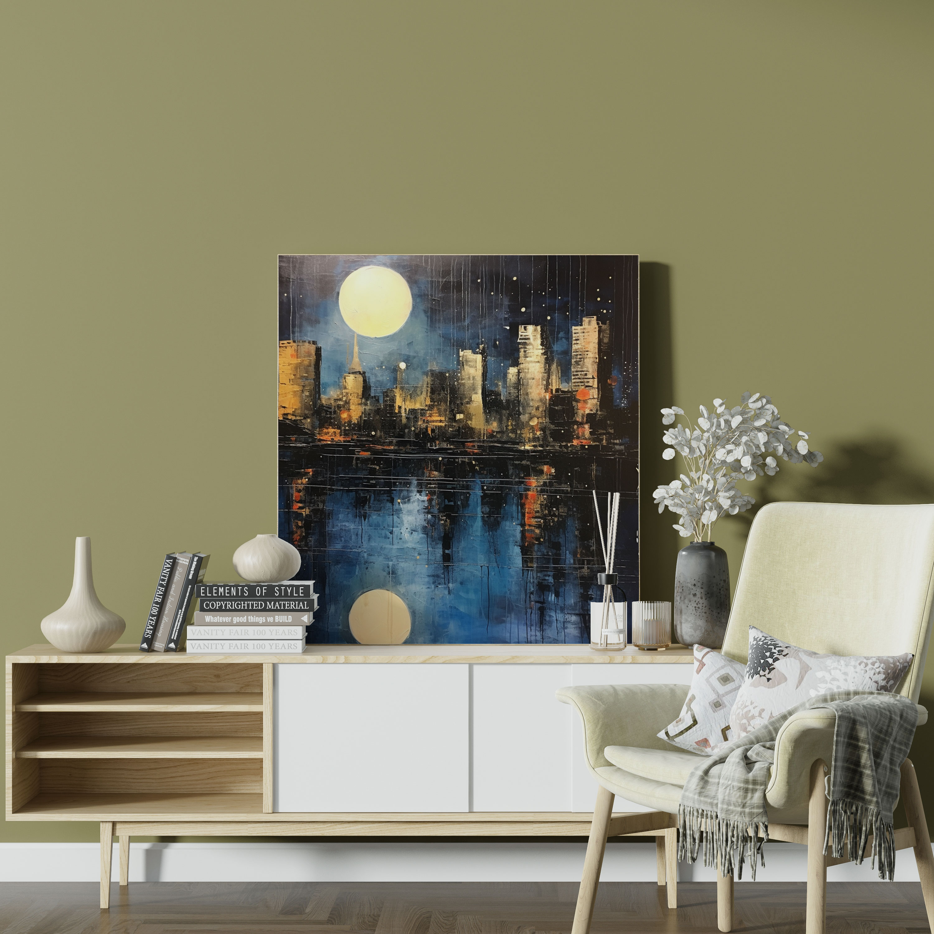 The Most Beautiful Landscapes Of The World - City Skyline Canvas Print - The Most Beautiful Landscapes Of The World, Wall Decoration, Night, City Skyline