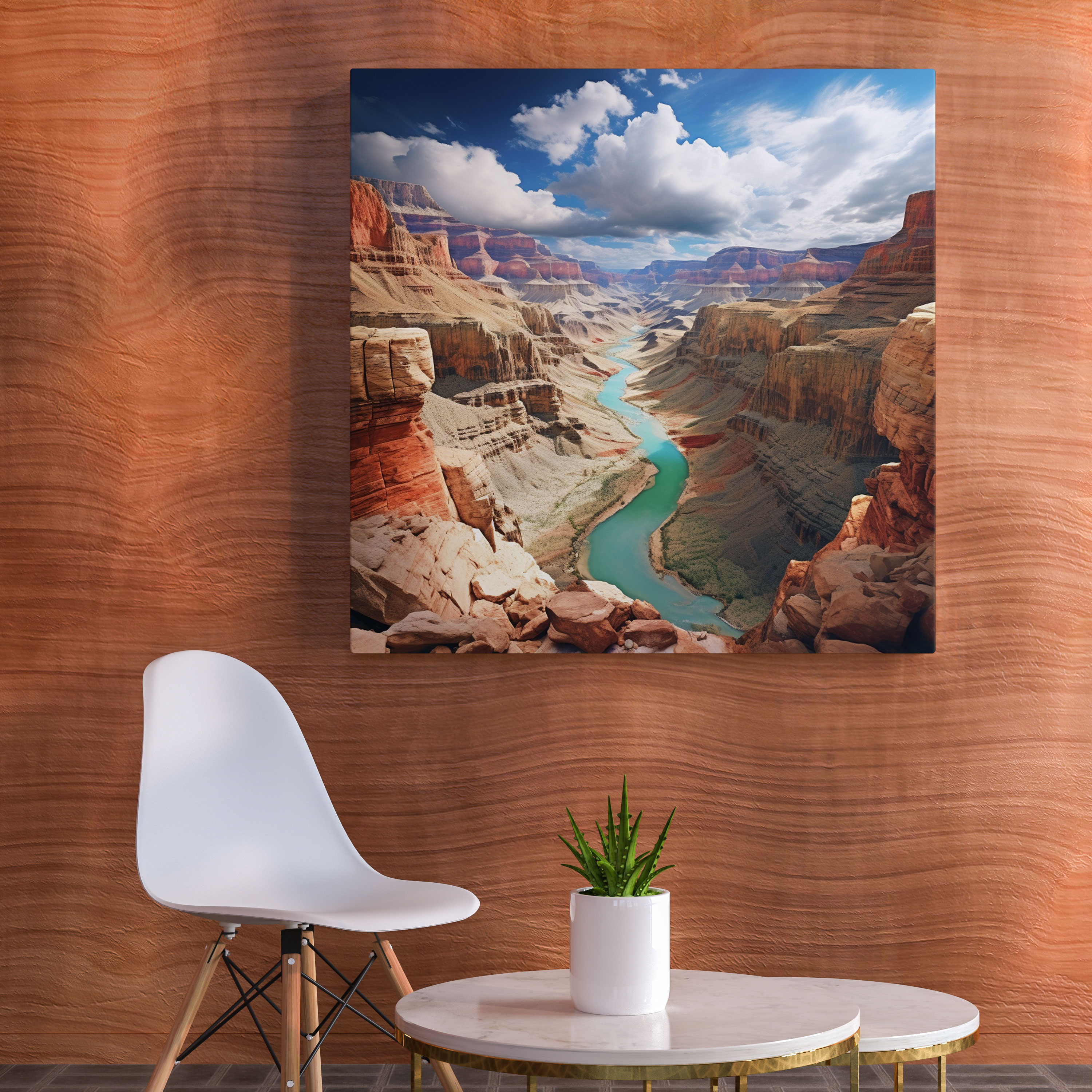 Dünyanın En Güzel Manzaraları - Grand Canyon Fotoğraf Gerçekçi Kanvas Tablo - Dünyanın En Güzel Manzaraları Kanvas Fotoğraf Gerçekçi Ev Dekorasyonu