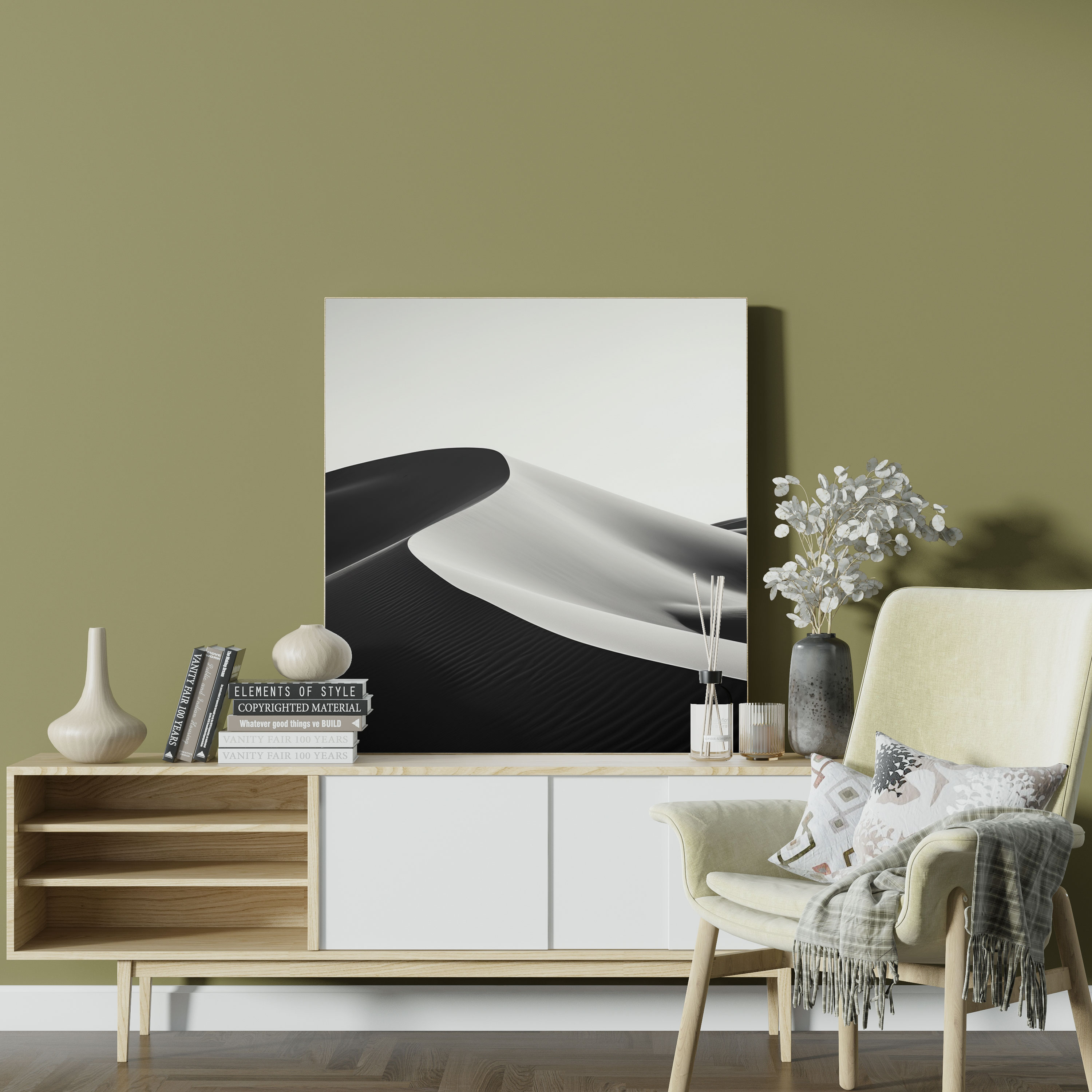The Most Beautiful Landscapes Of The World: Desert Dunes Canvas Print - The Most Beautiful Landscapes Of The World, Home Decoration, Canvas Wall Art, Artistic Touch