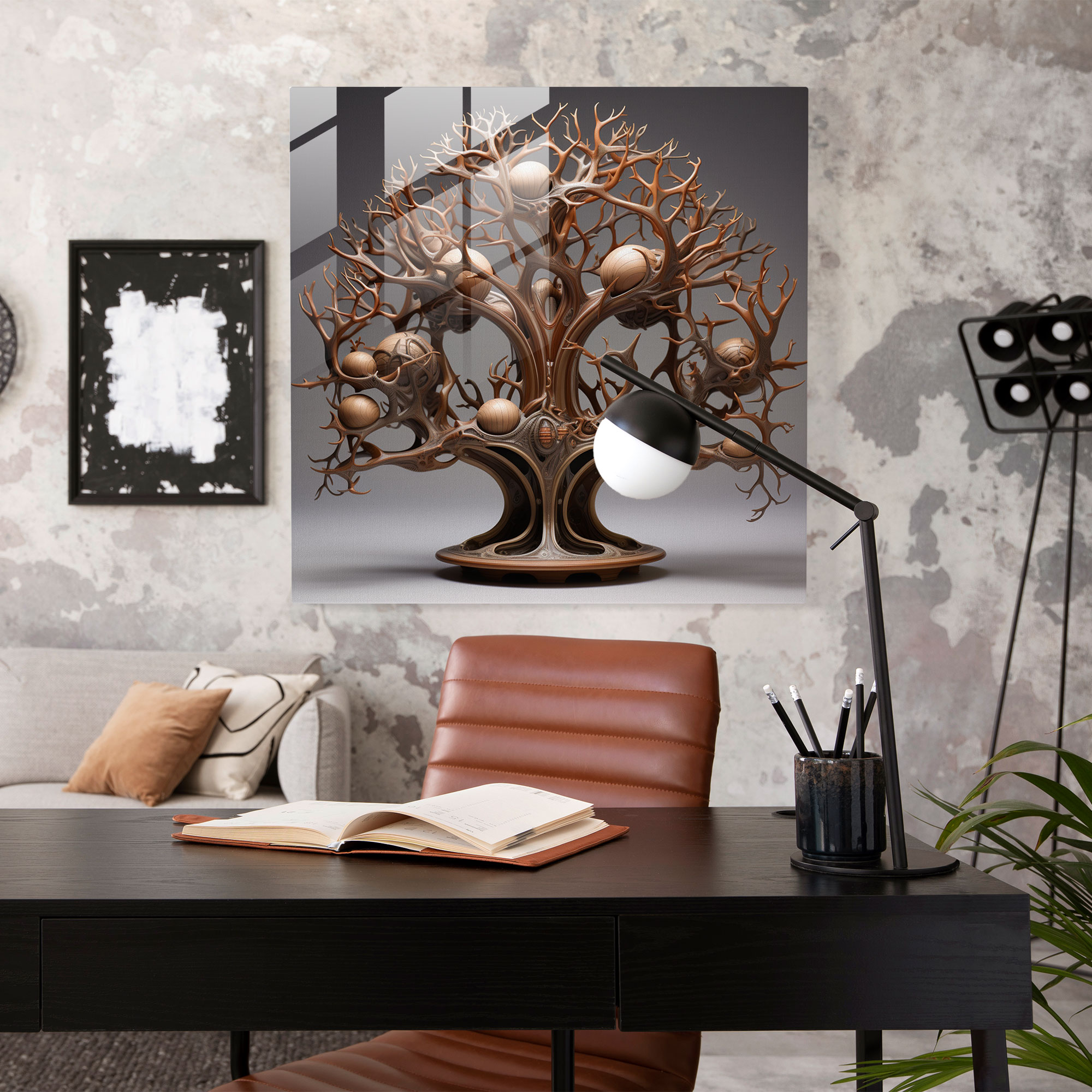 Glass Print - Surreal Tree Of Life - Tree Of Life, Tree Of Life, Surrealism, Wall Decoration