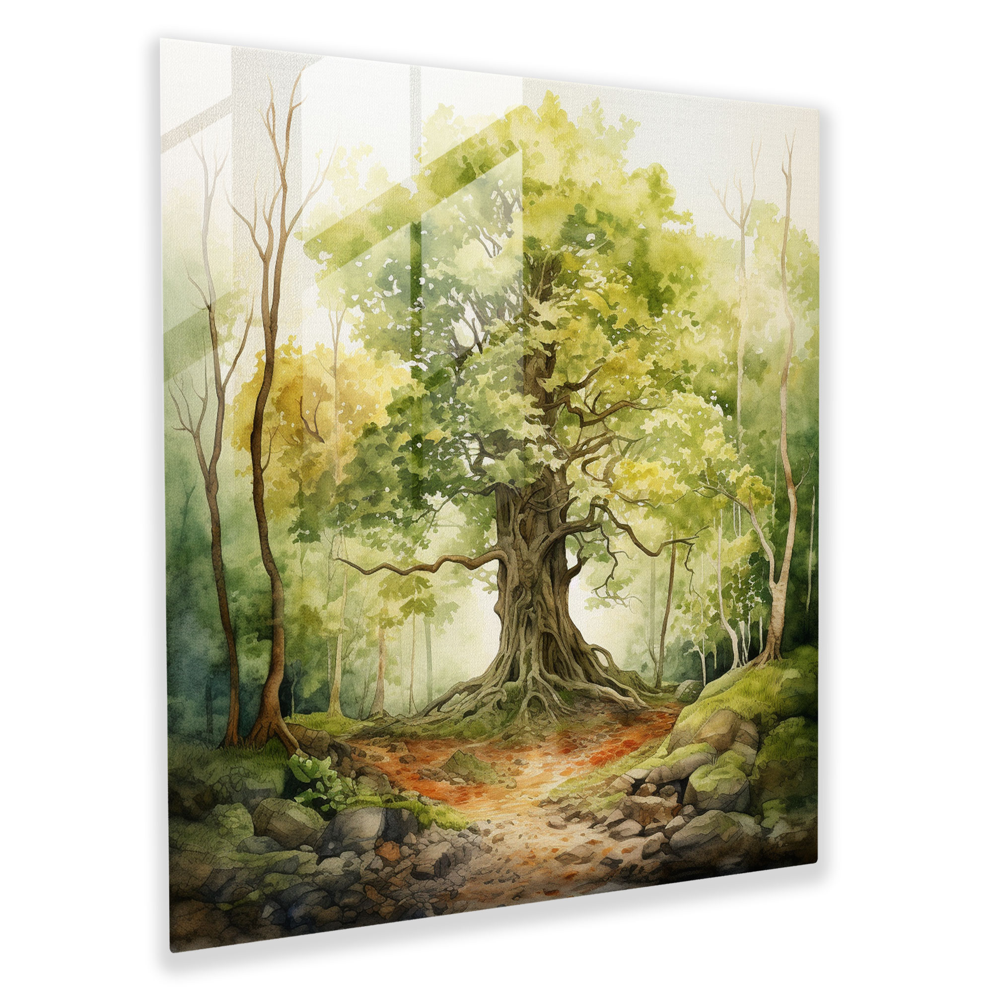 Tree Of Life Glass Wall Art - Tree Of Life, Wall Decoration, Modern Art, Tree Of Life