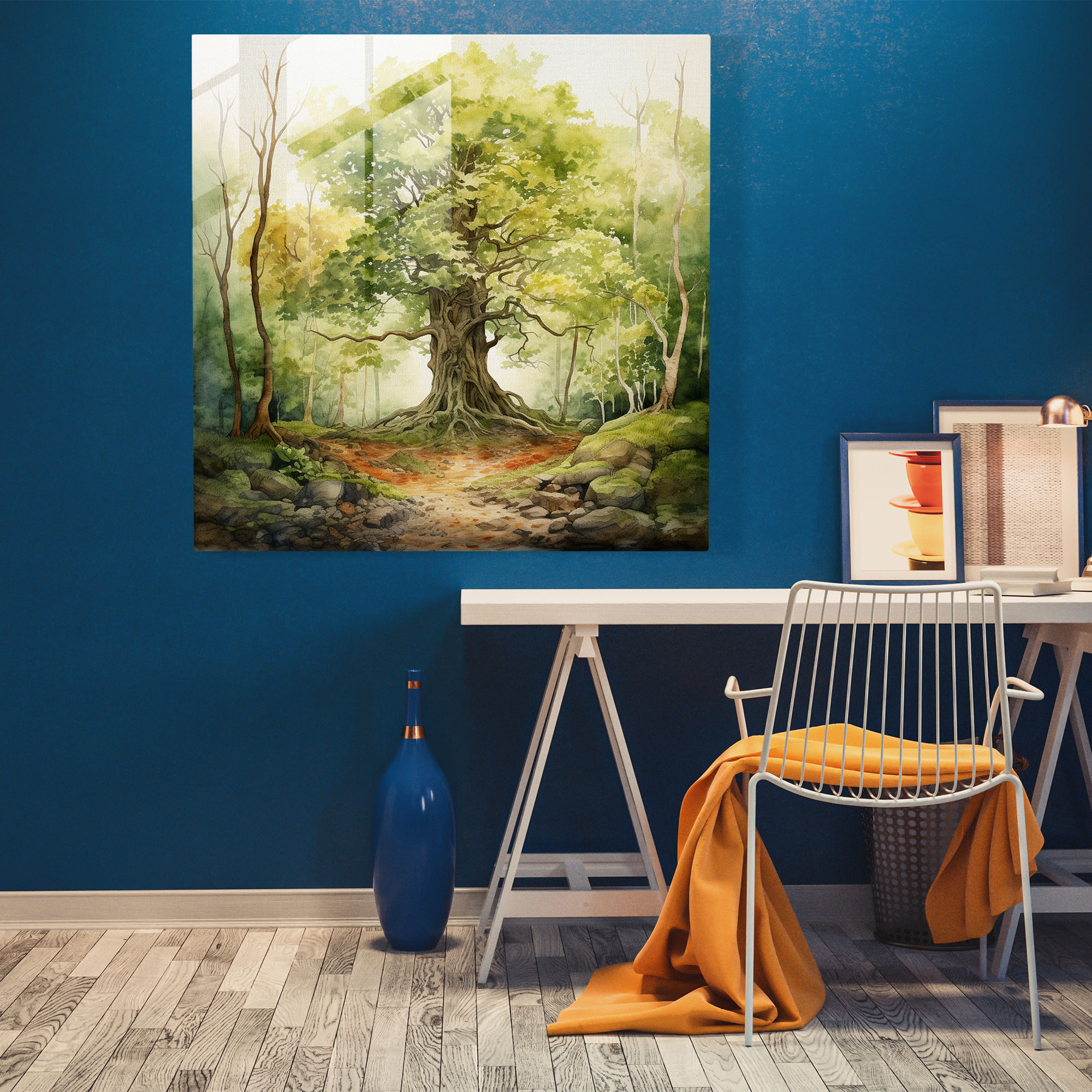 Tree Of Life Glass Wall Art - Tree Of Life, Wall Decoration, Modern Art, Tree Of Life